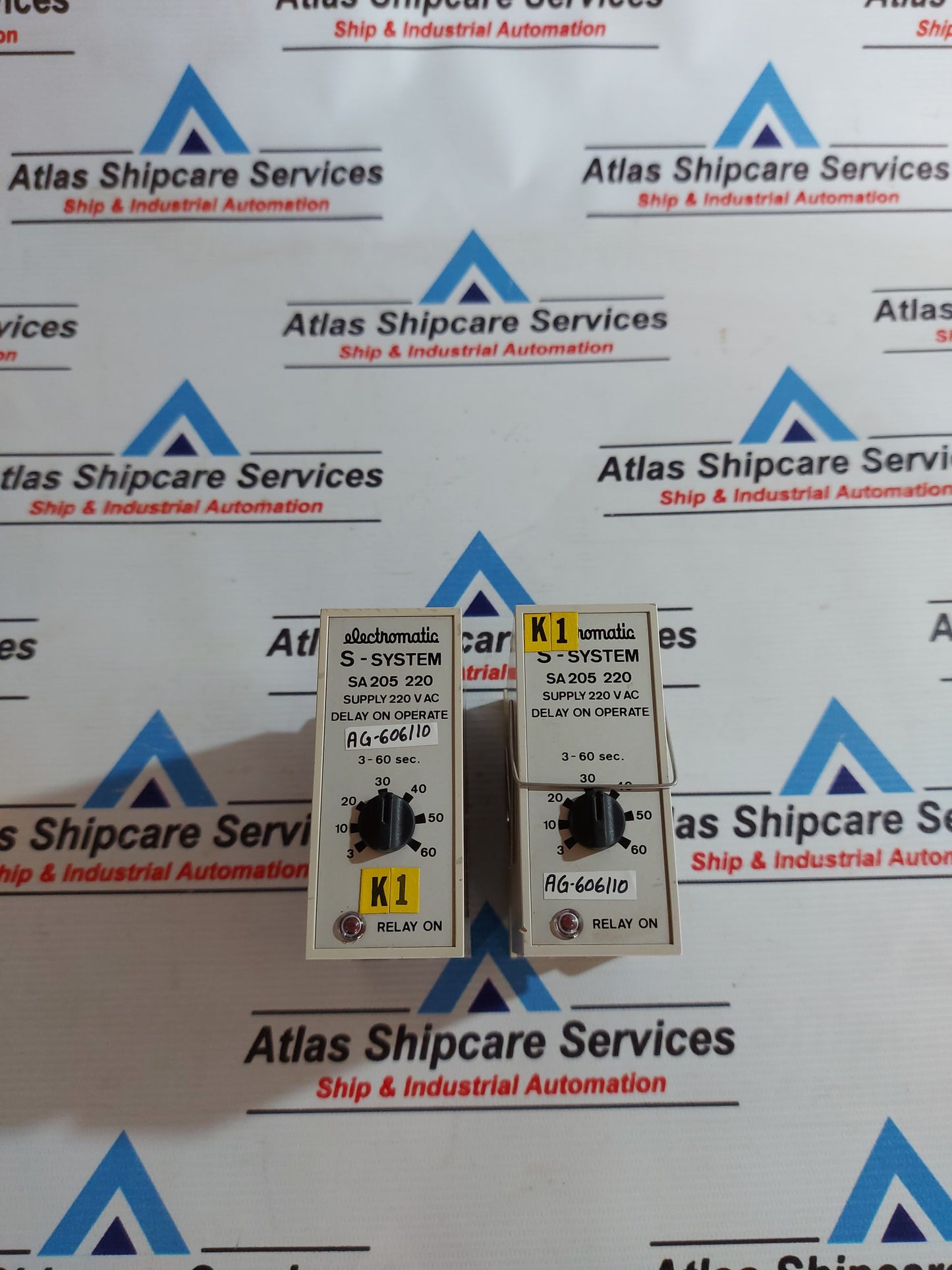 ELECTROMATIC S-SYSTEM SA 205 220 DELAY ON OPERATE 220V AC AG606