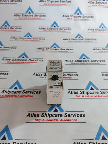 ELECTROMATIC S-SYSTEM SB 135 220 DELAY ON RELEASE 220V AC AG616