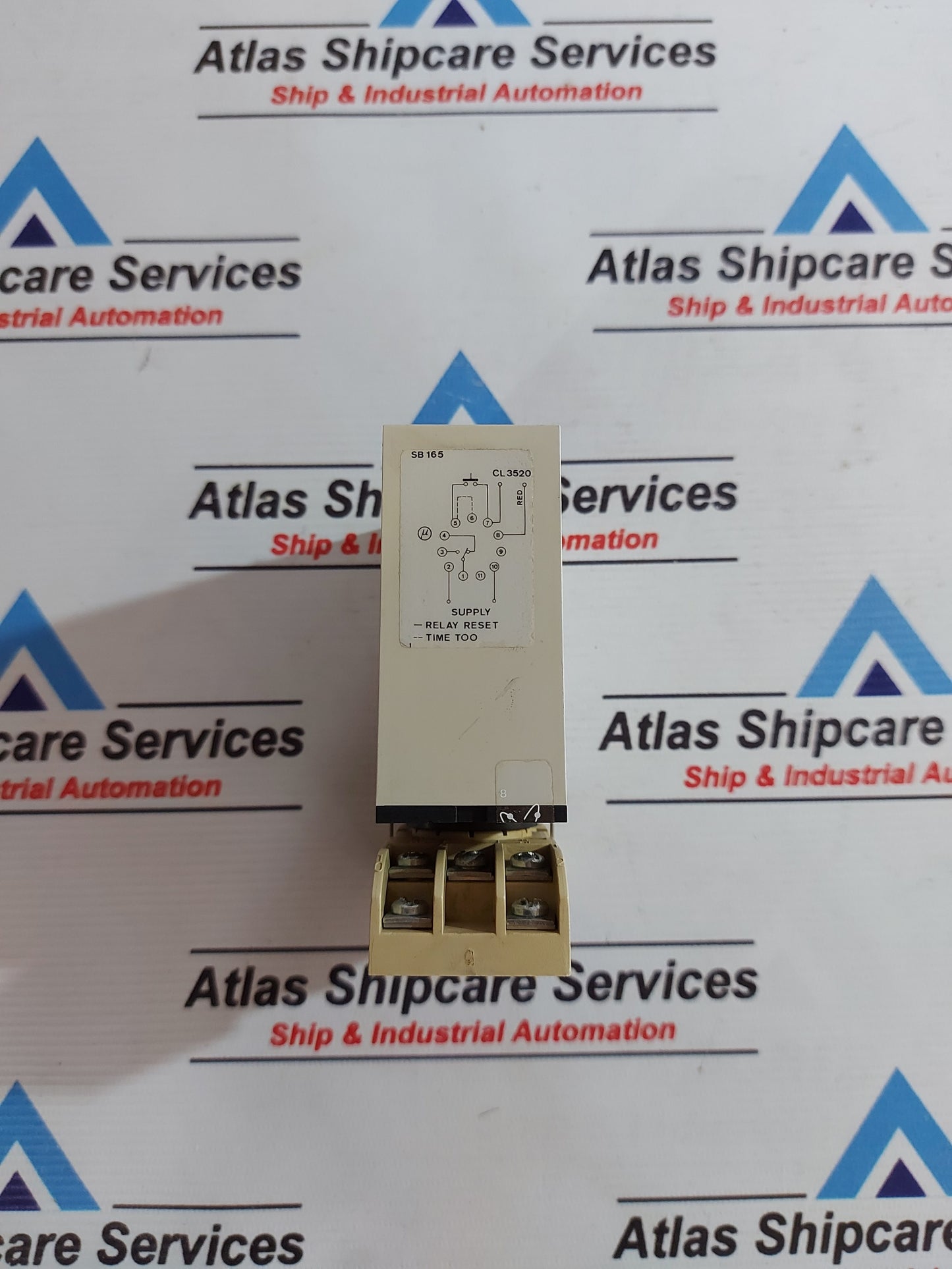ELECTROMATIC S-SYSTEM SB 165 220 INTERVAL TIMER 220V AC AG614
