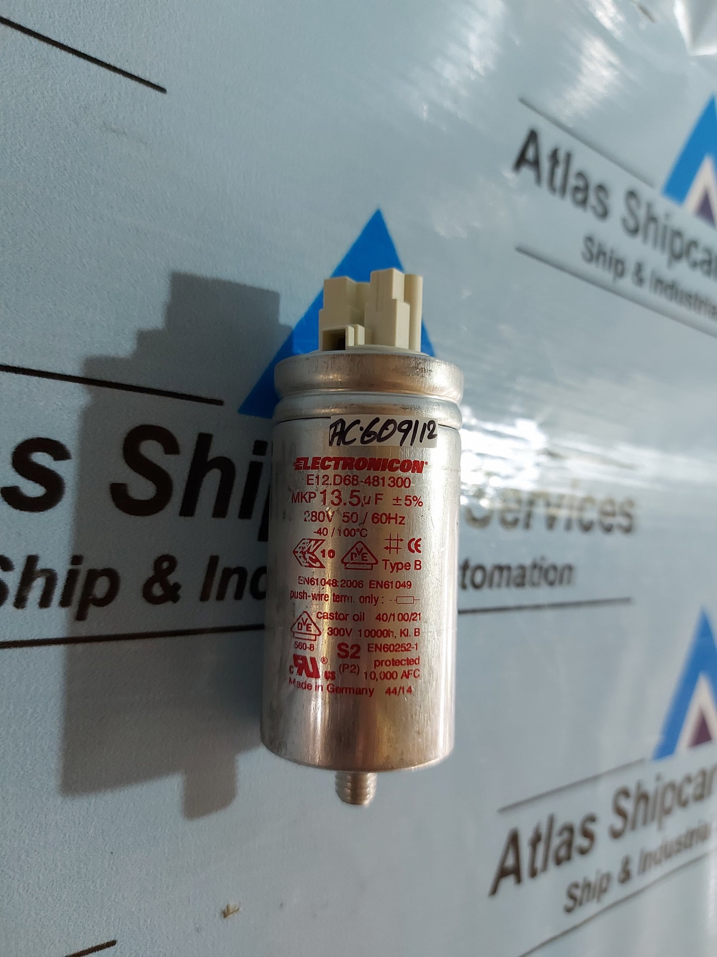 ELECTRONICON E12.D68-481300 CAPACITOR