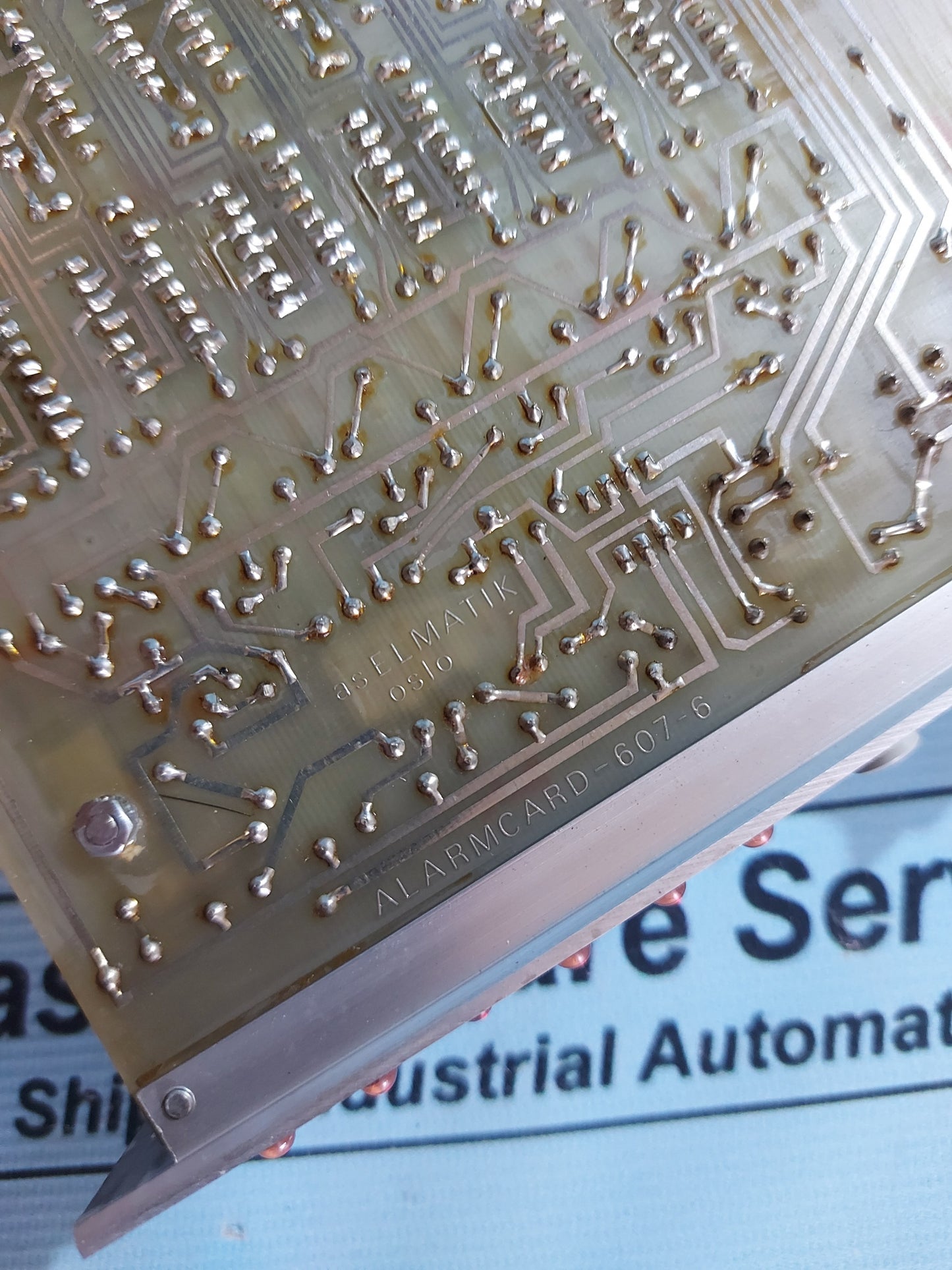 ELMATIK D 605-6 ALARM CARD