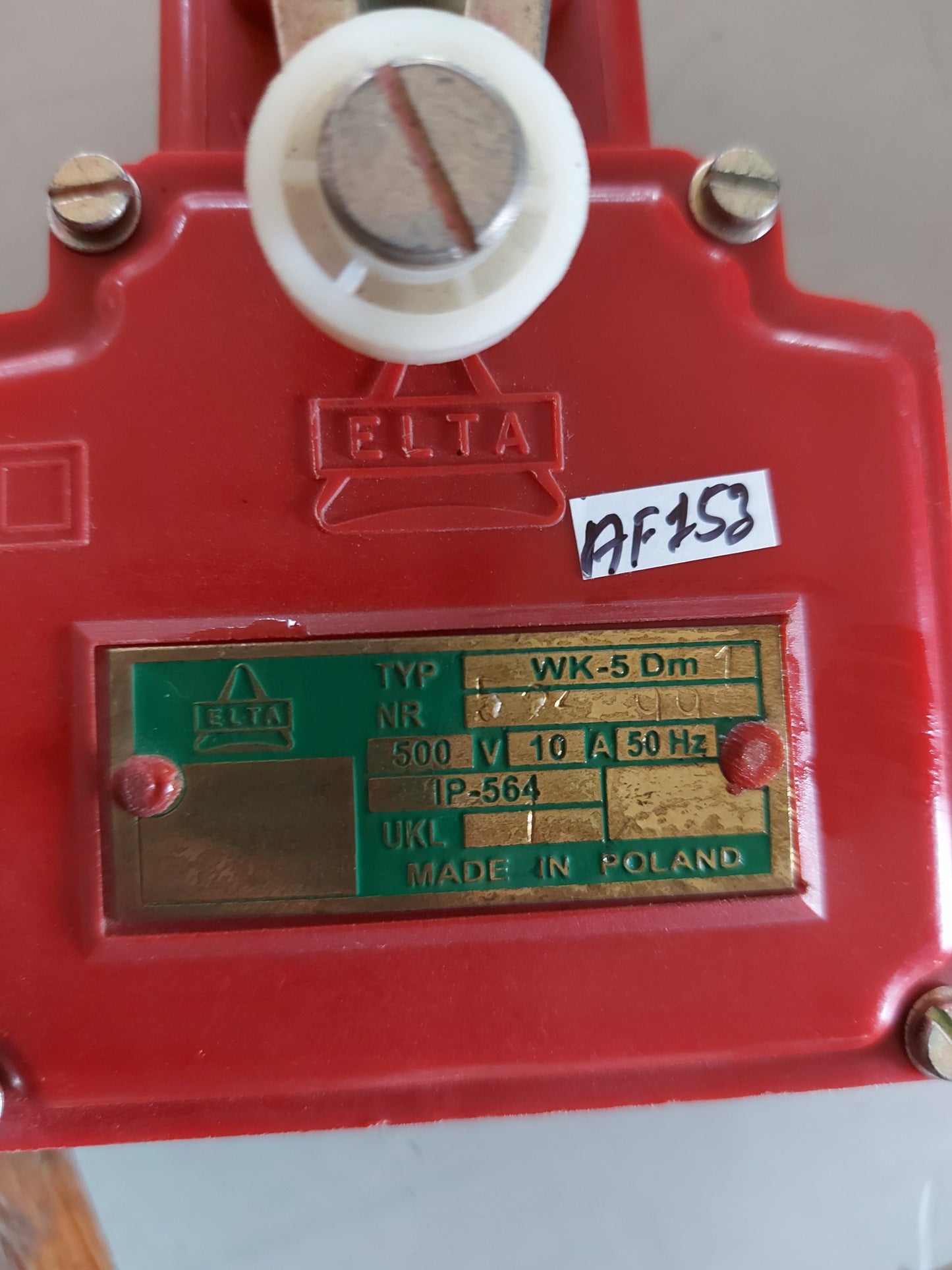 ELTA WK-5 Dm LIMIT SWITCH