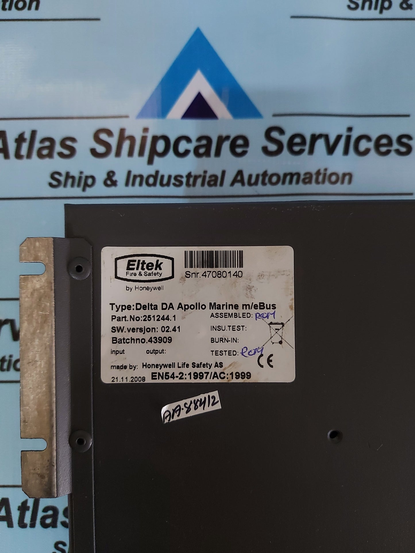 ELTEK 251244.1 DELTA DA APOLLO MARINE m/eBUS DETECTION AND ALARM MODULE