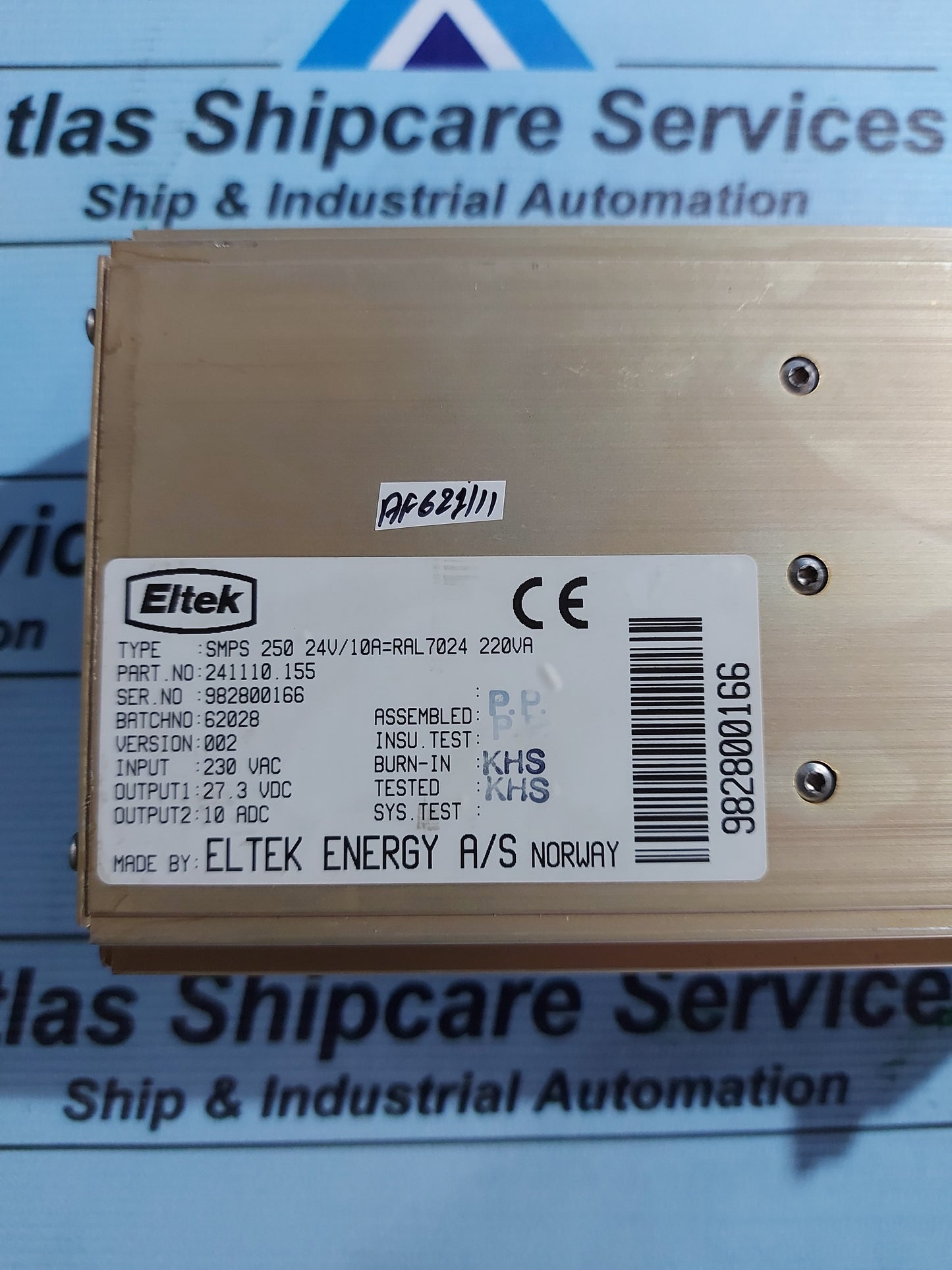 ELTEK SMPS 250 POWER SUPPLY 241110.155