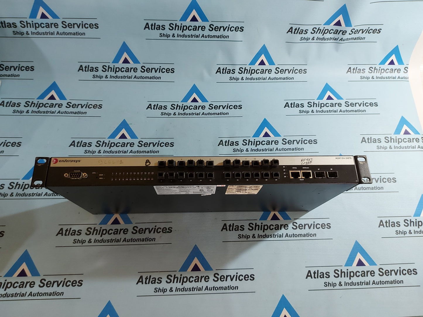 ENTERASYS A2H124-24FX ETHERNET SWITCH A2H124-24FX-RH REV.5T