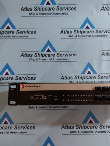 ENTERASYS A2H124-24FX ETHERNET SWITCH A2H124-24FX-RH REV.5T