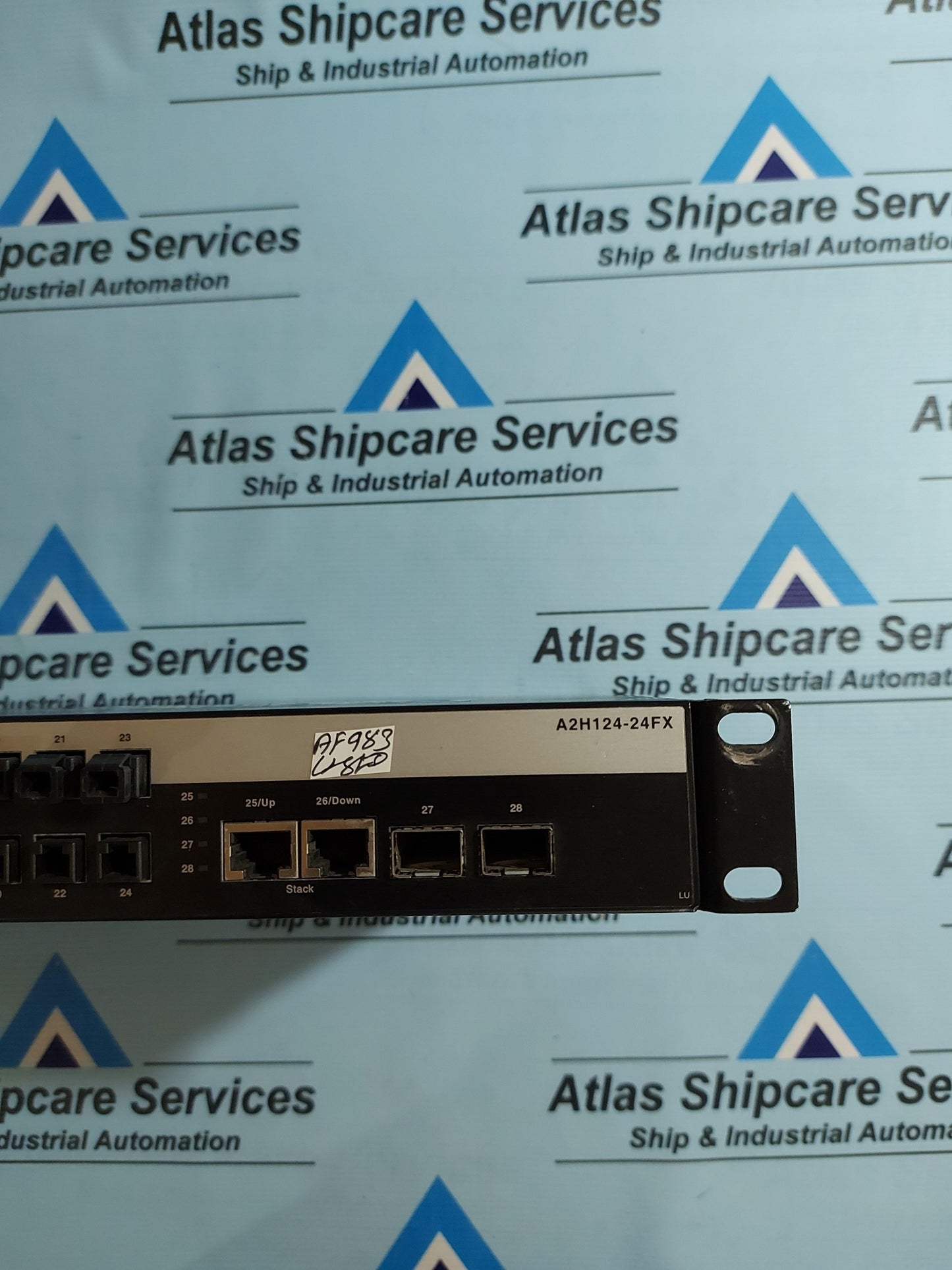 ENTERASYS A2H124-24FX ETHERNET SWITCH A2H124-24FX-RH REV.5T