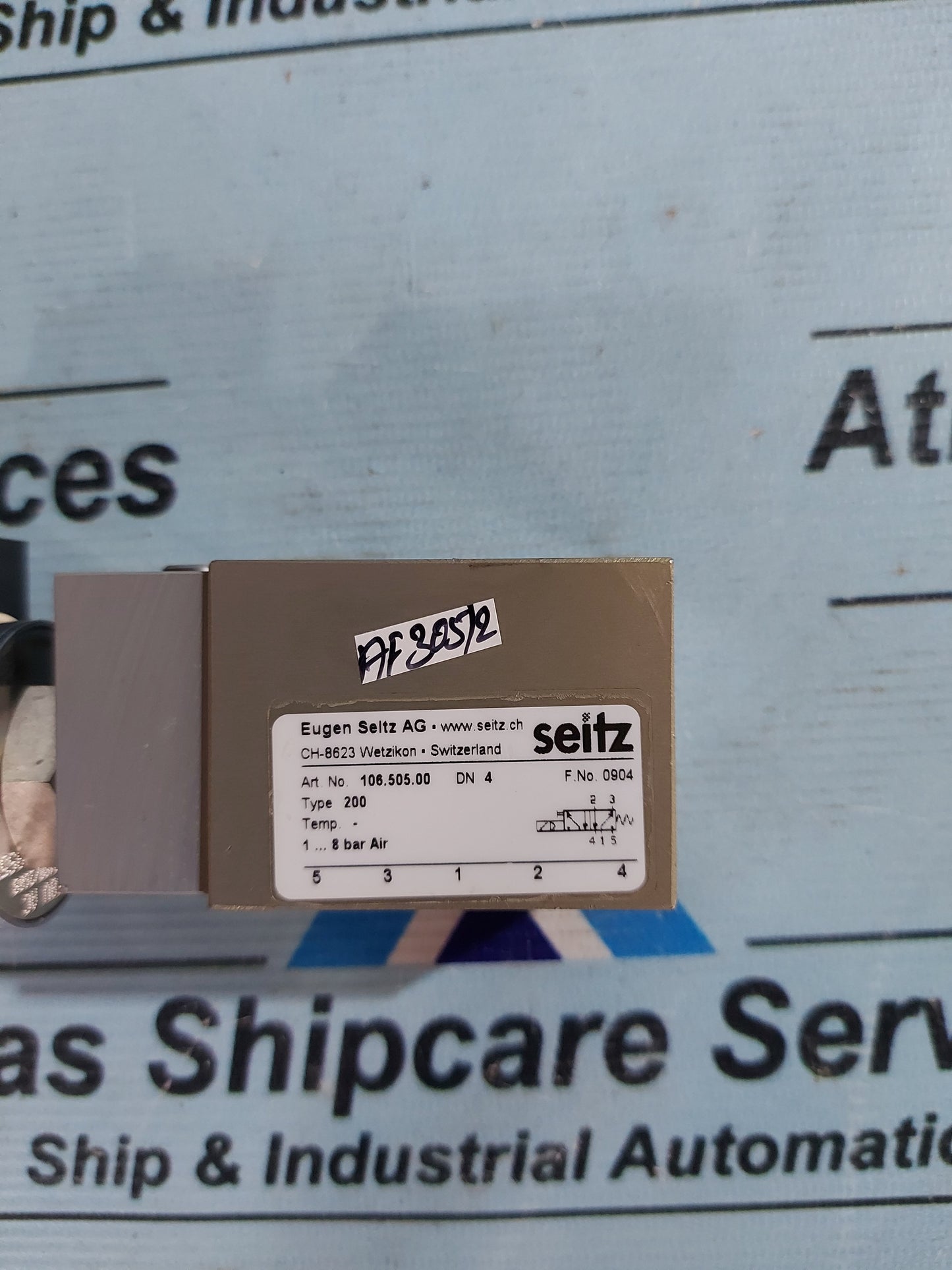 EUGEN SEITZ 1C27 SOLENOID VALVE COIL 118.039.230S55