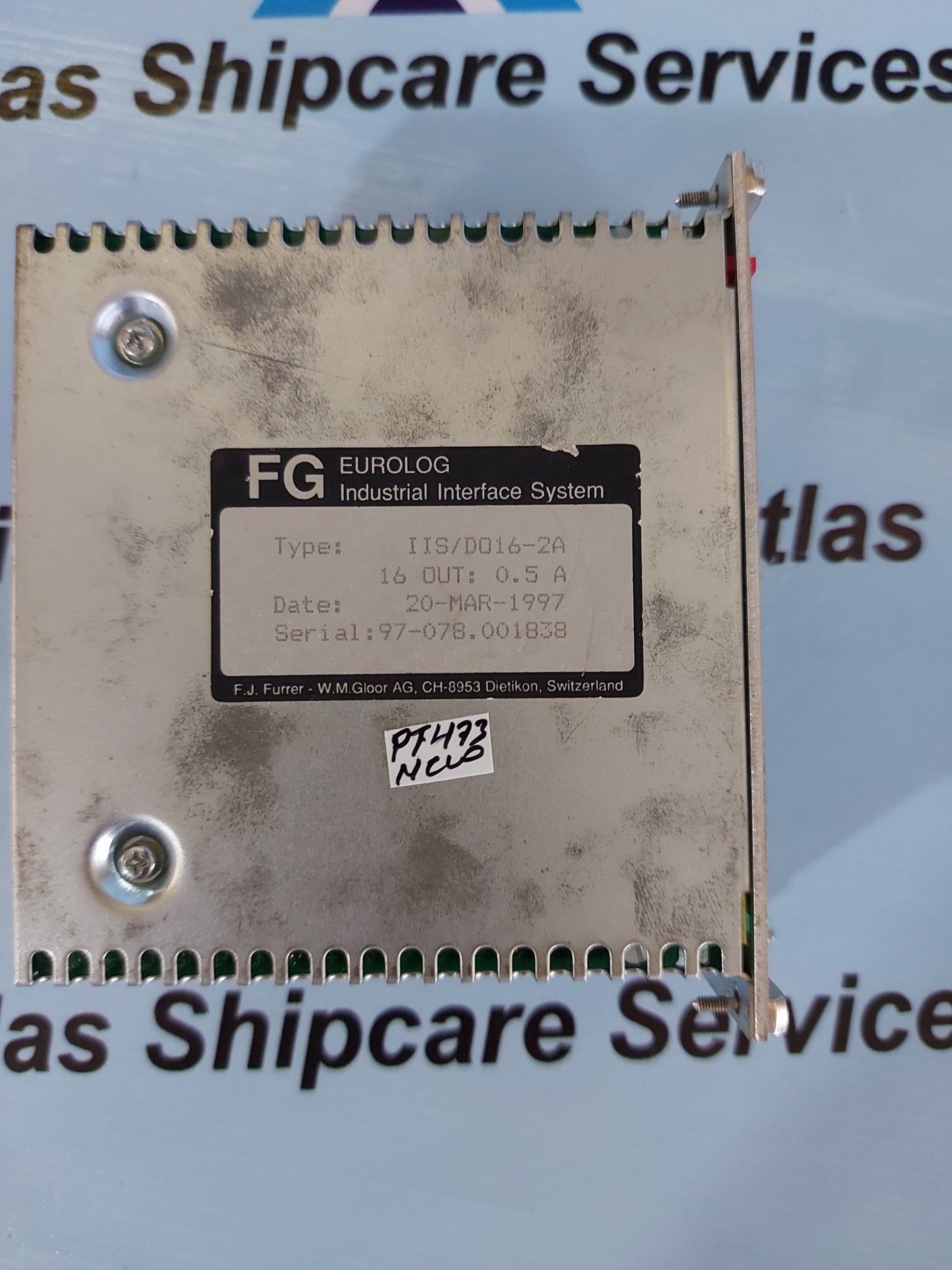 EUROLOG IIS/DO16-2A INDUSTRIAL INTERFACE SYSTEM