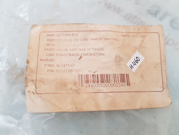 Emerson 12-2471-01 Hot Gas Valve With Coil H460