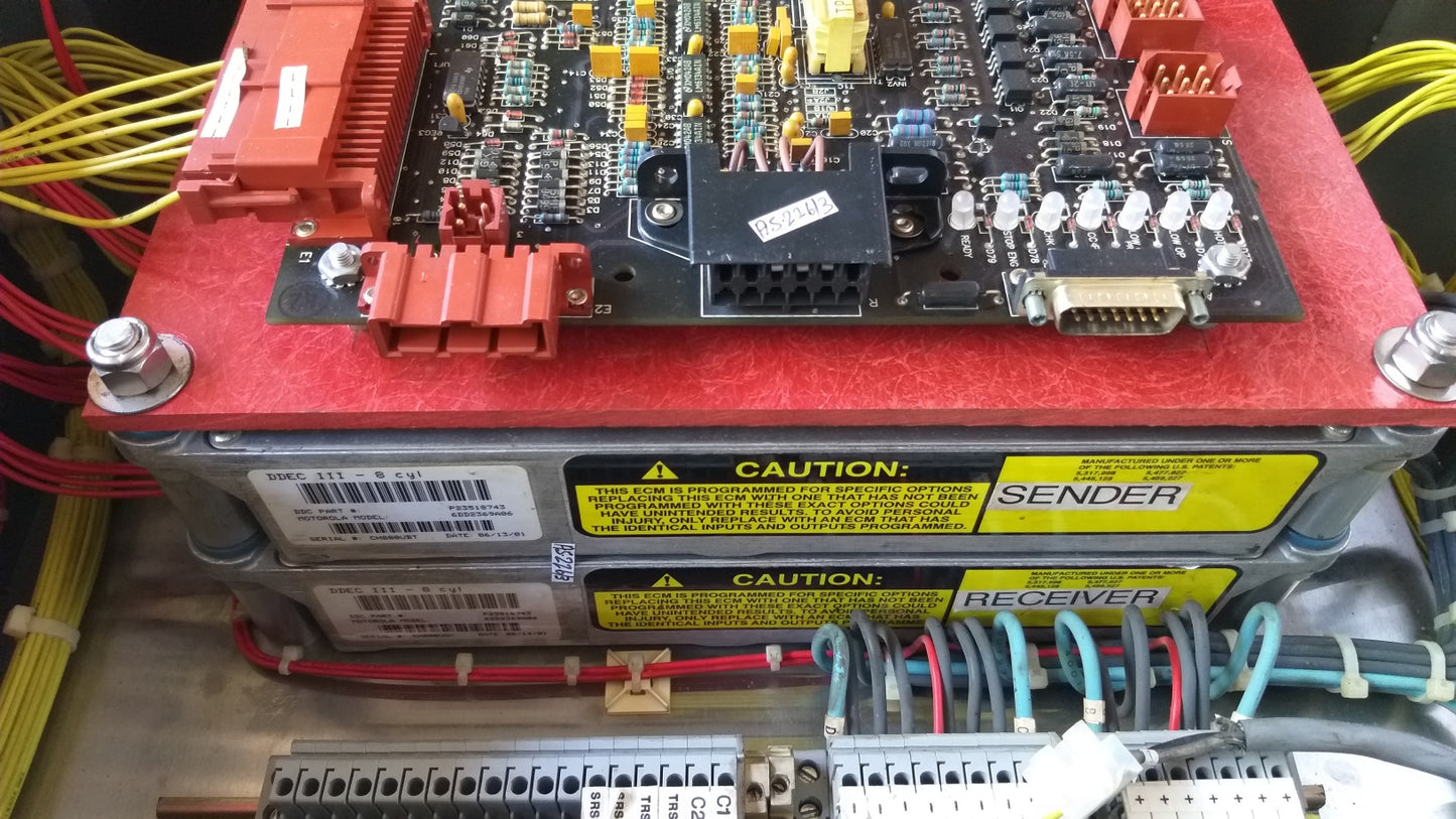 Engine Control Module DDEC III- 8 Cyl