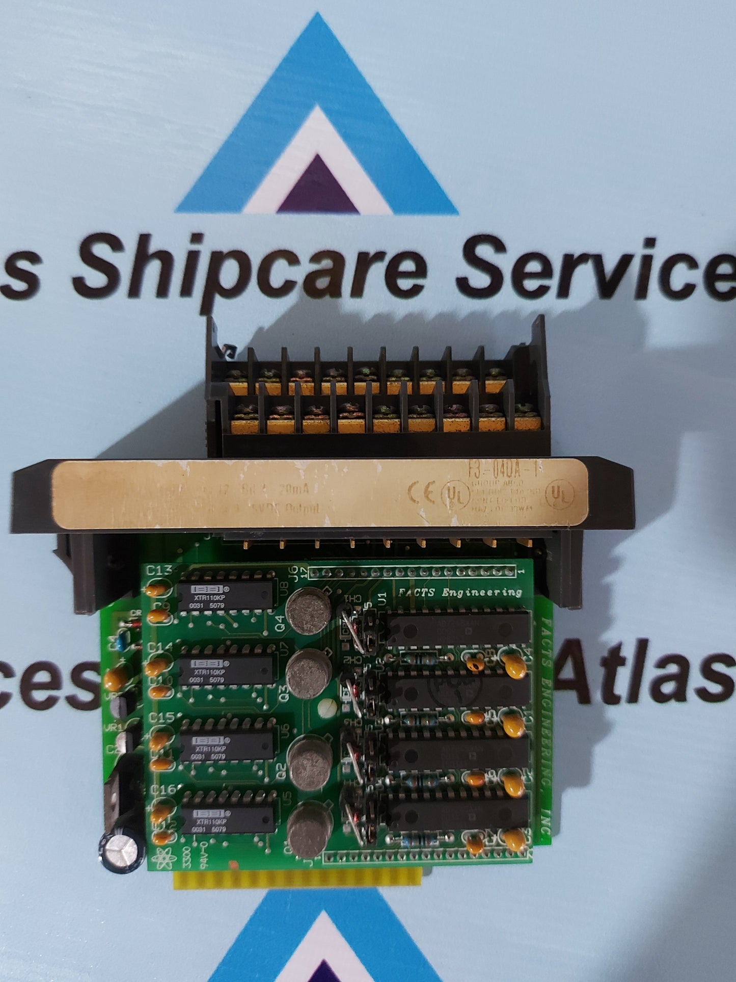 FACTS F3-040A-1 ANALOG OUTPUT MODULE