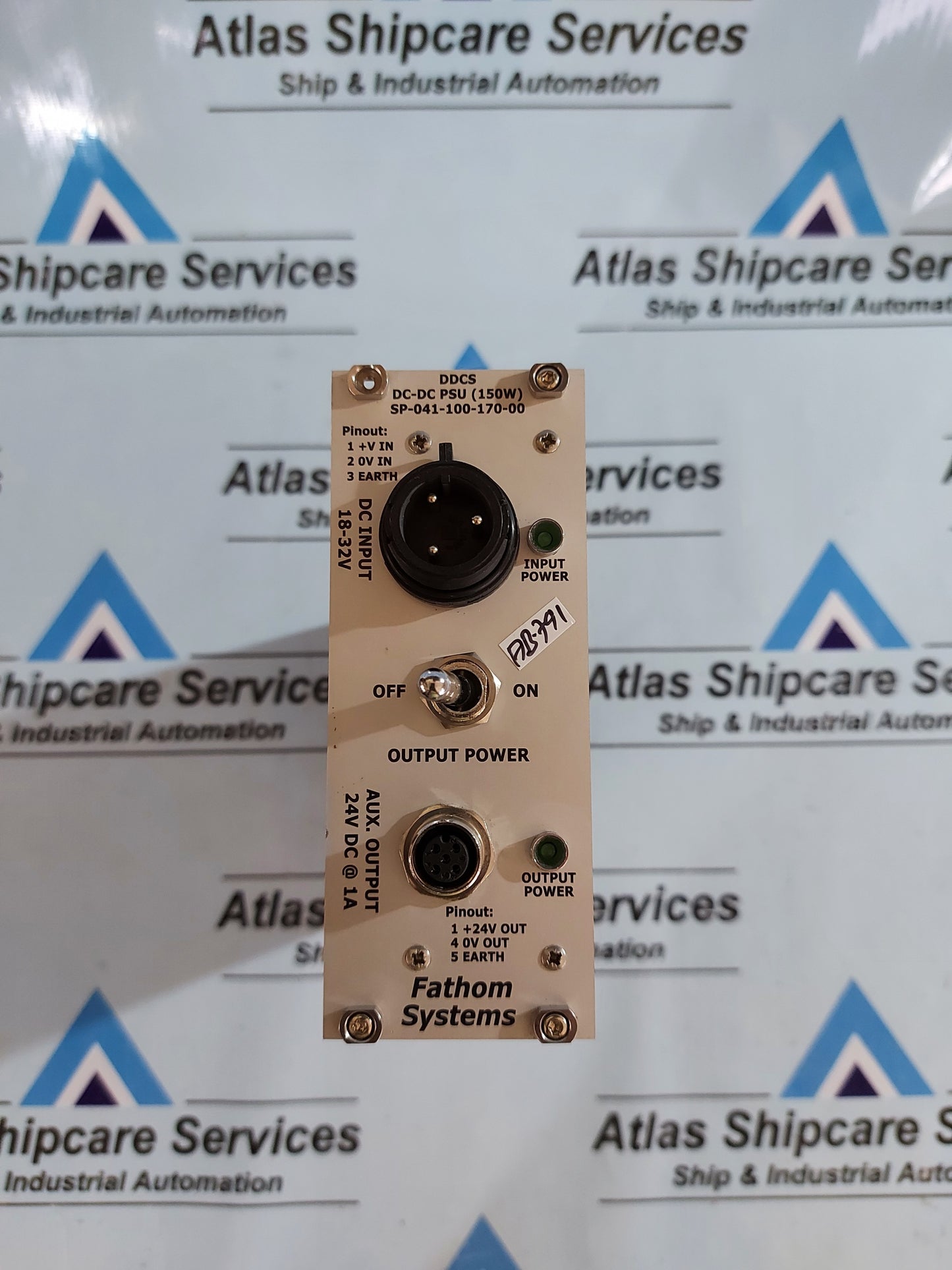 FATHOM SYSTEMS DDCS DC-DC POWER SUPPLY UNIT