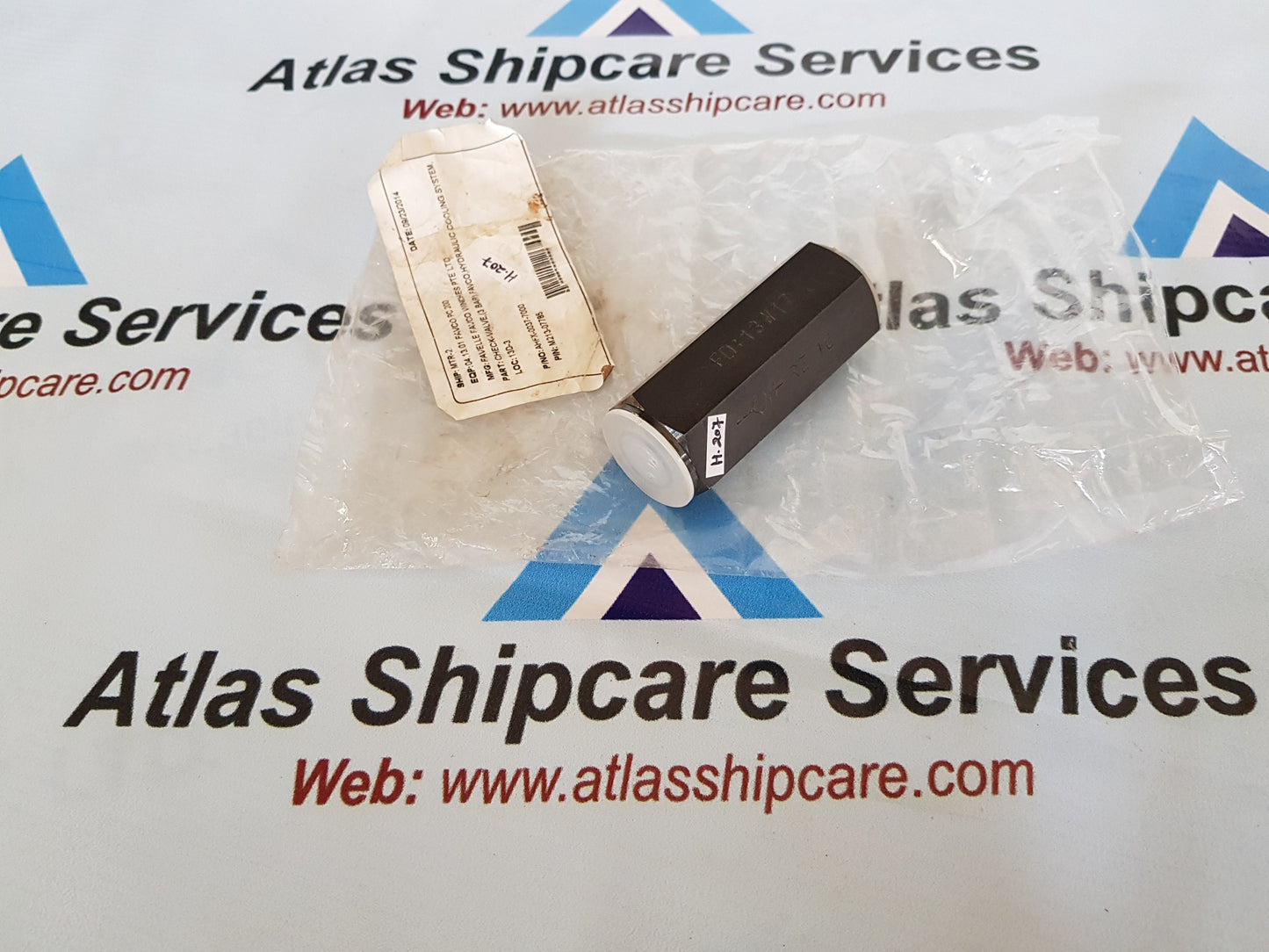 FAVELLE FAVO AHFX-0037-7000 HYDRALIC COOLING SYSTEM CHECK VALVE H207
