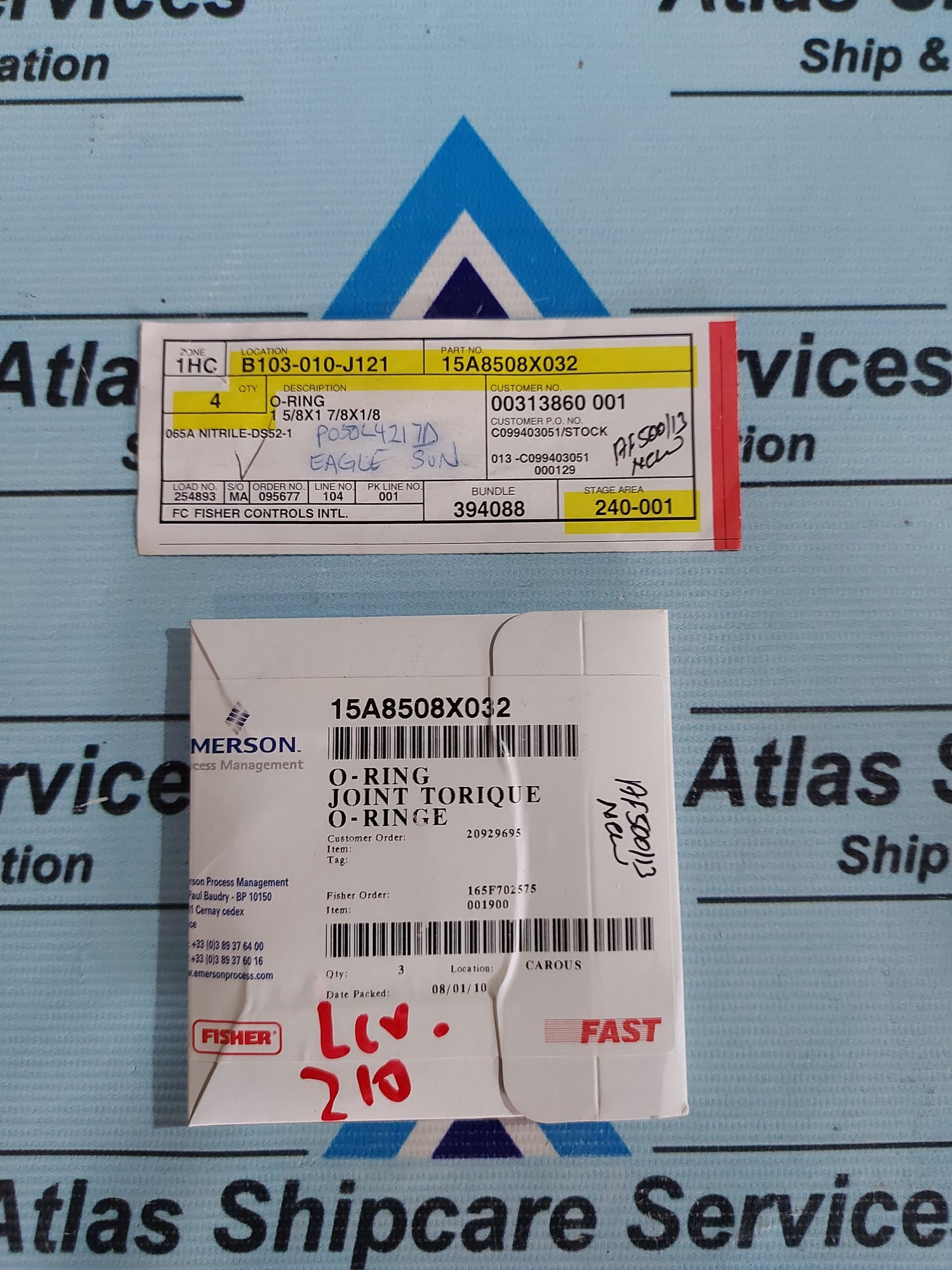 FISHER 15A8508X032 O-RING