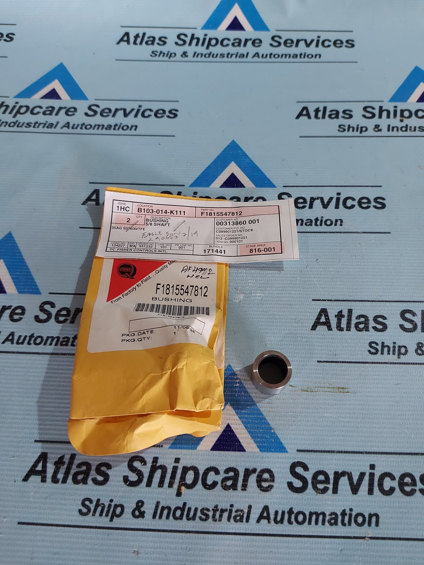 FISHER F1815547812 BUSHING
