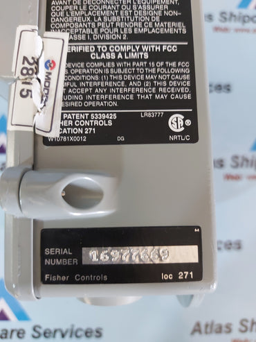 FISHER FLOBOSS 407 FLOW MANAGER