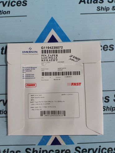 FISHER G1194235072 TAPER PIN