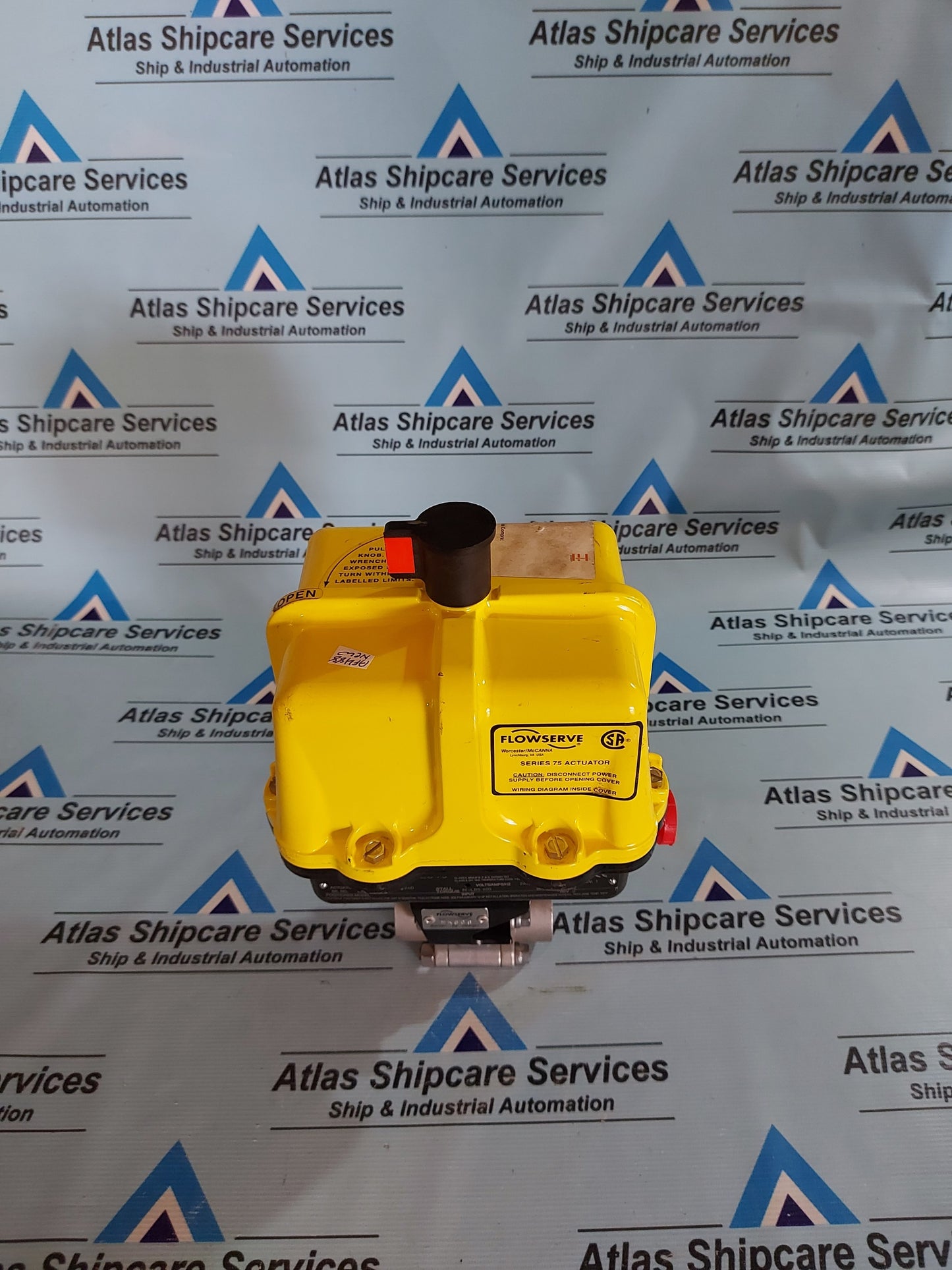 FLOWSERVE SERIES 75 20 75X M224D ELECTRIC ACTUATOR 600lbs