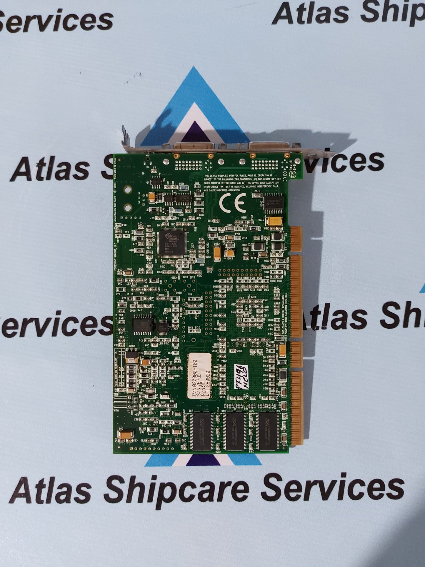 FORESIGHT IMAGING ACCUSTREAM 170 BOARD P/N 750400 REV.D