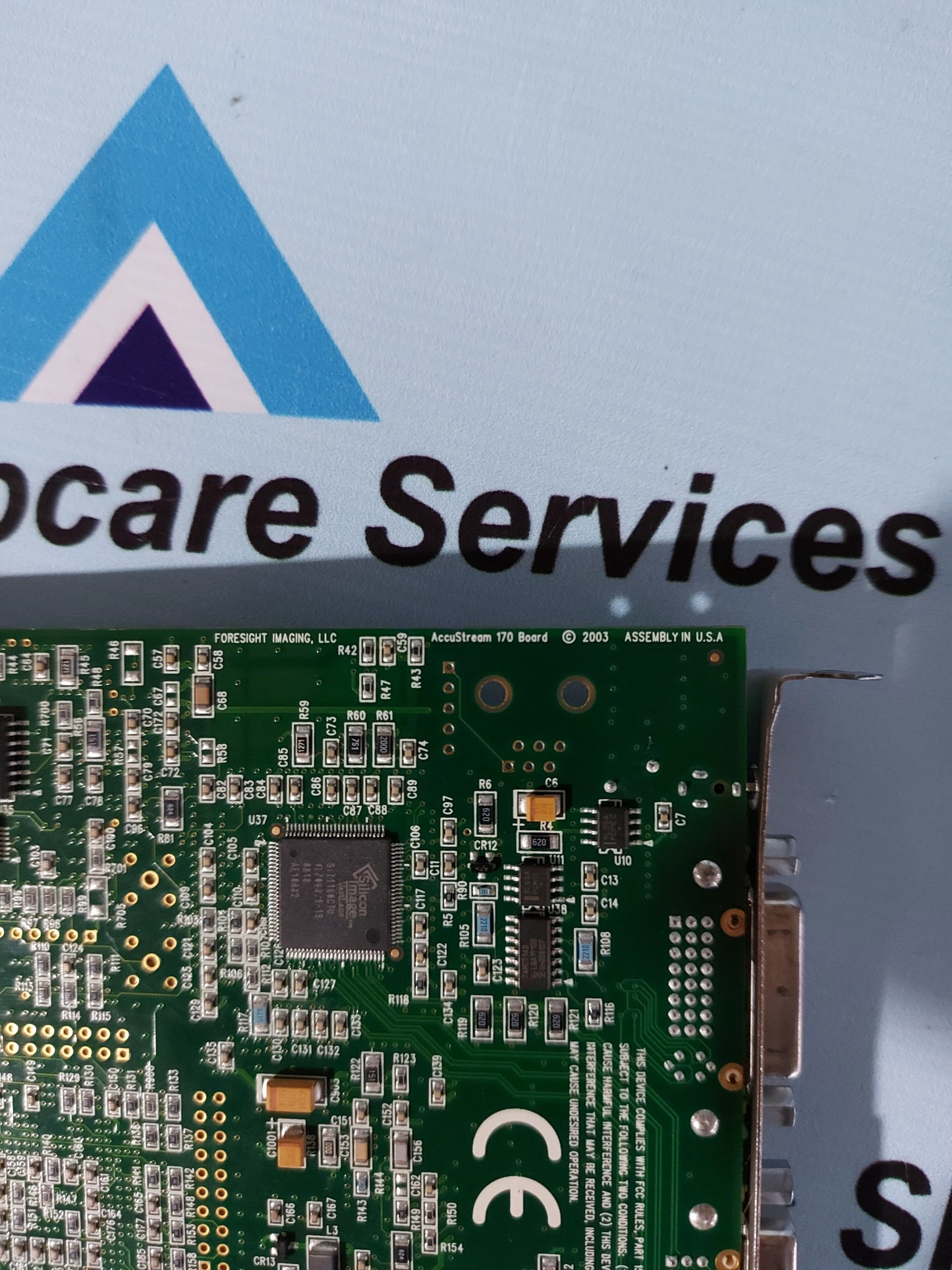 FORESIGHT IMAGING ACCUSTREAM 170 BOARD P/N 750400 REV.D