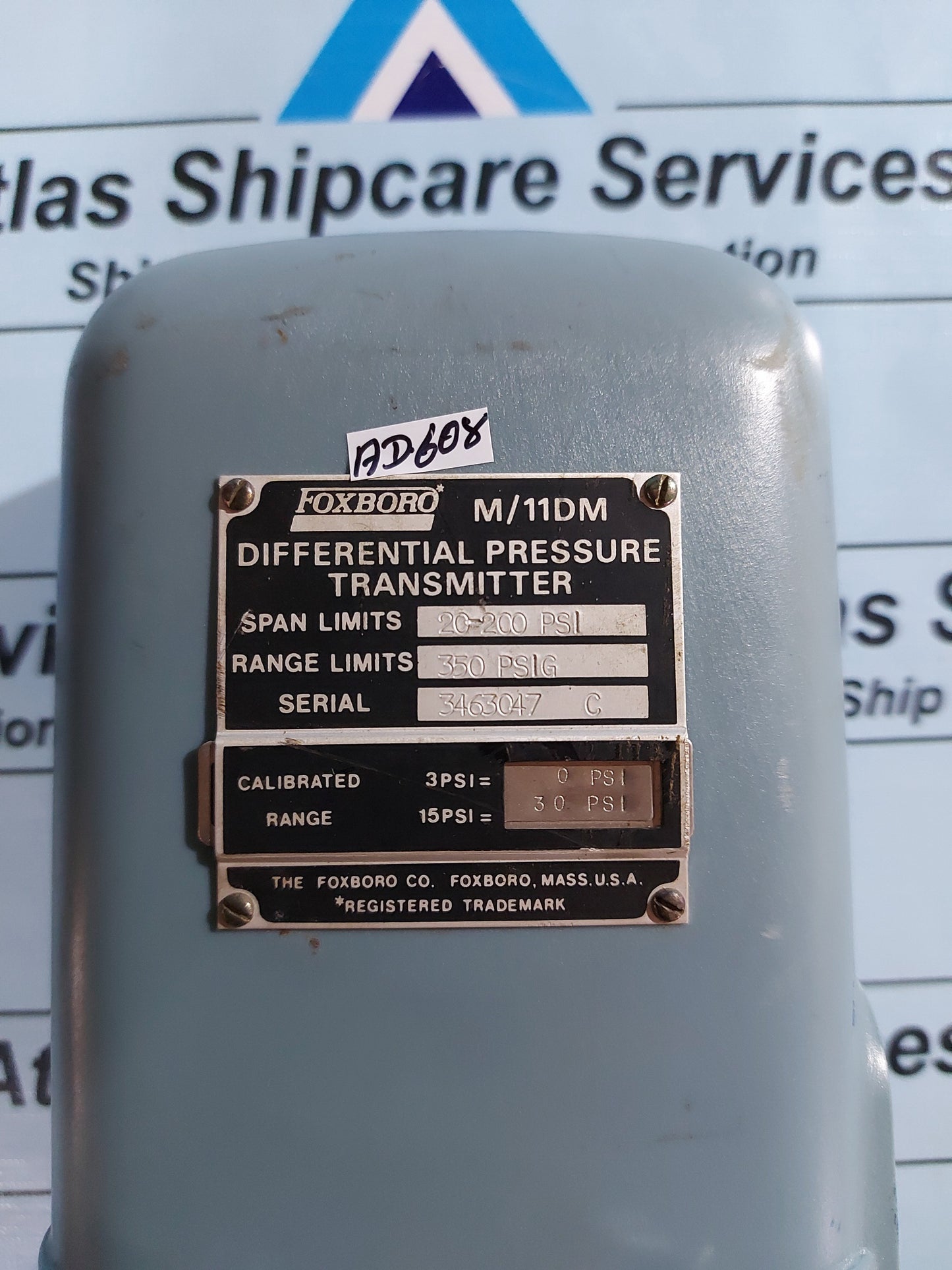 FOXBORO M/11DM DIFFERENTIAL PRESSURE TRANMITTER