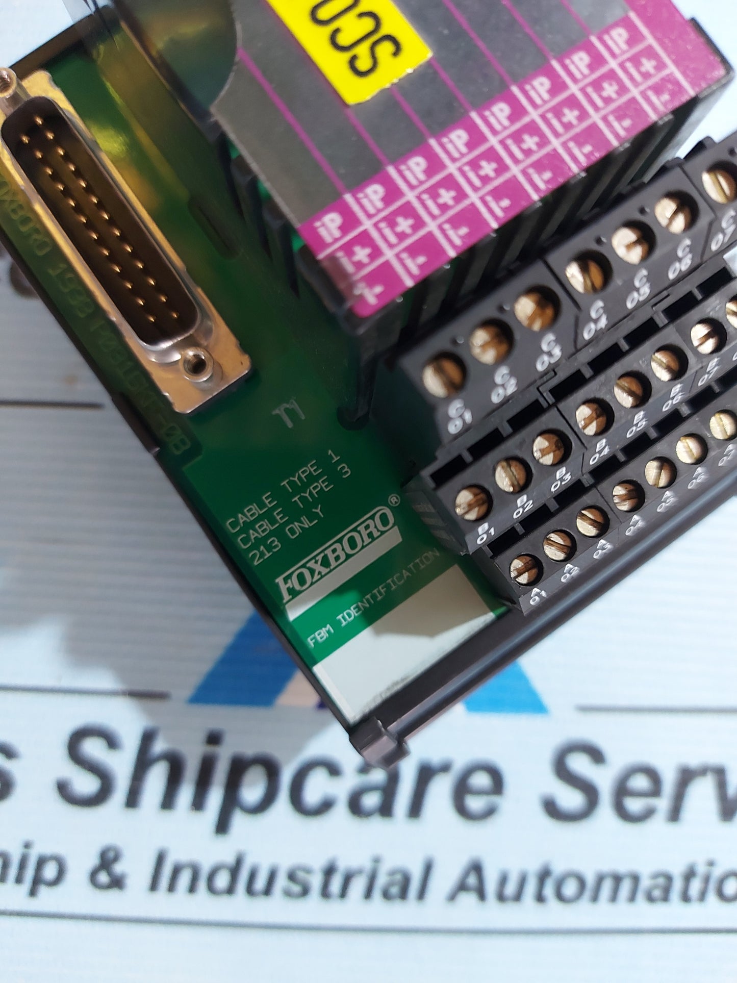 FOXBORO P0916KF-0B FBM201 PLC MODULE