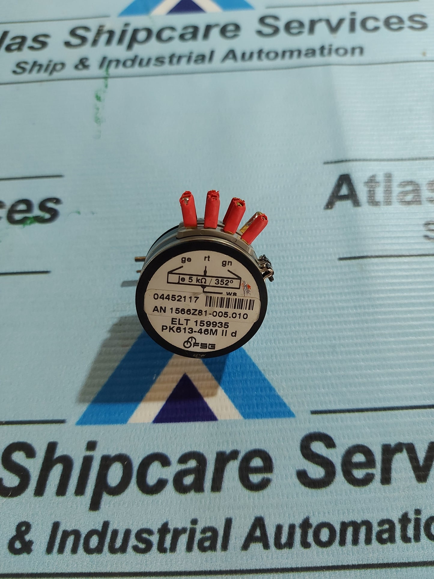 FSG PK613-46M II d PRECISION ROTARY POTENTIOMETER