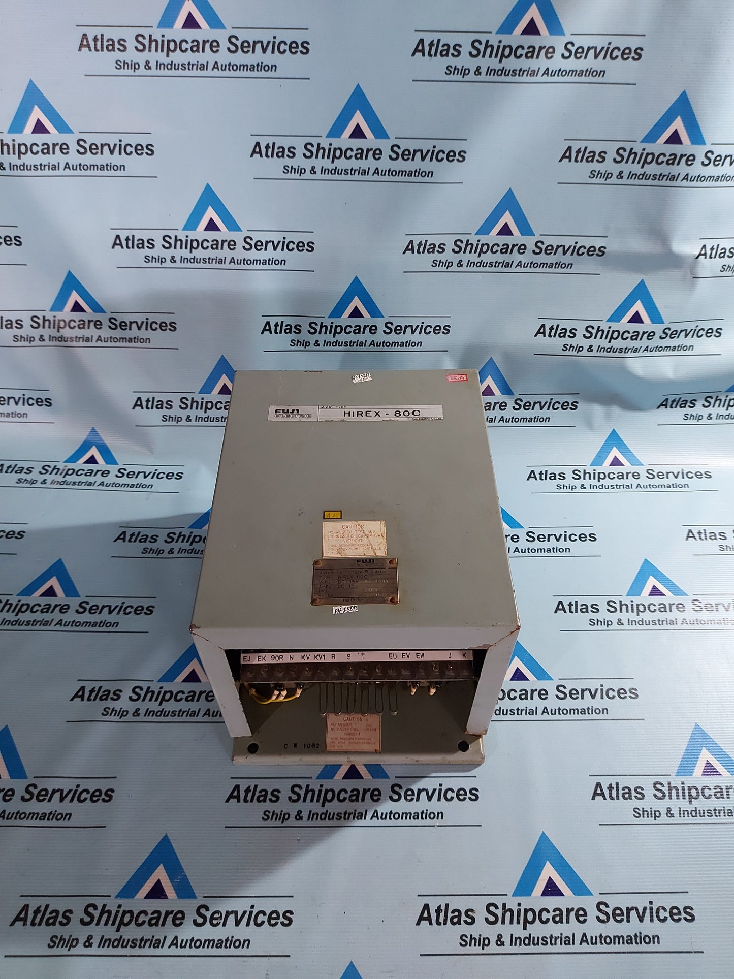FUJI ELECTRIC HIREX-80C AUTOMATIC VOLTAGE REGULATOR