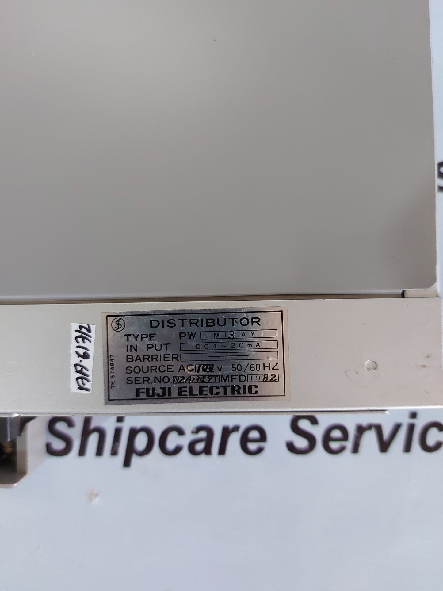 FUJI ELECTRIC PWMI3AYI DISTRIBUTOR