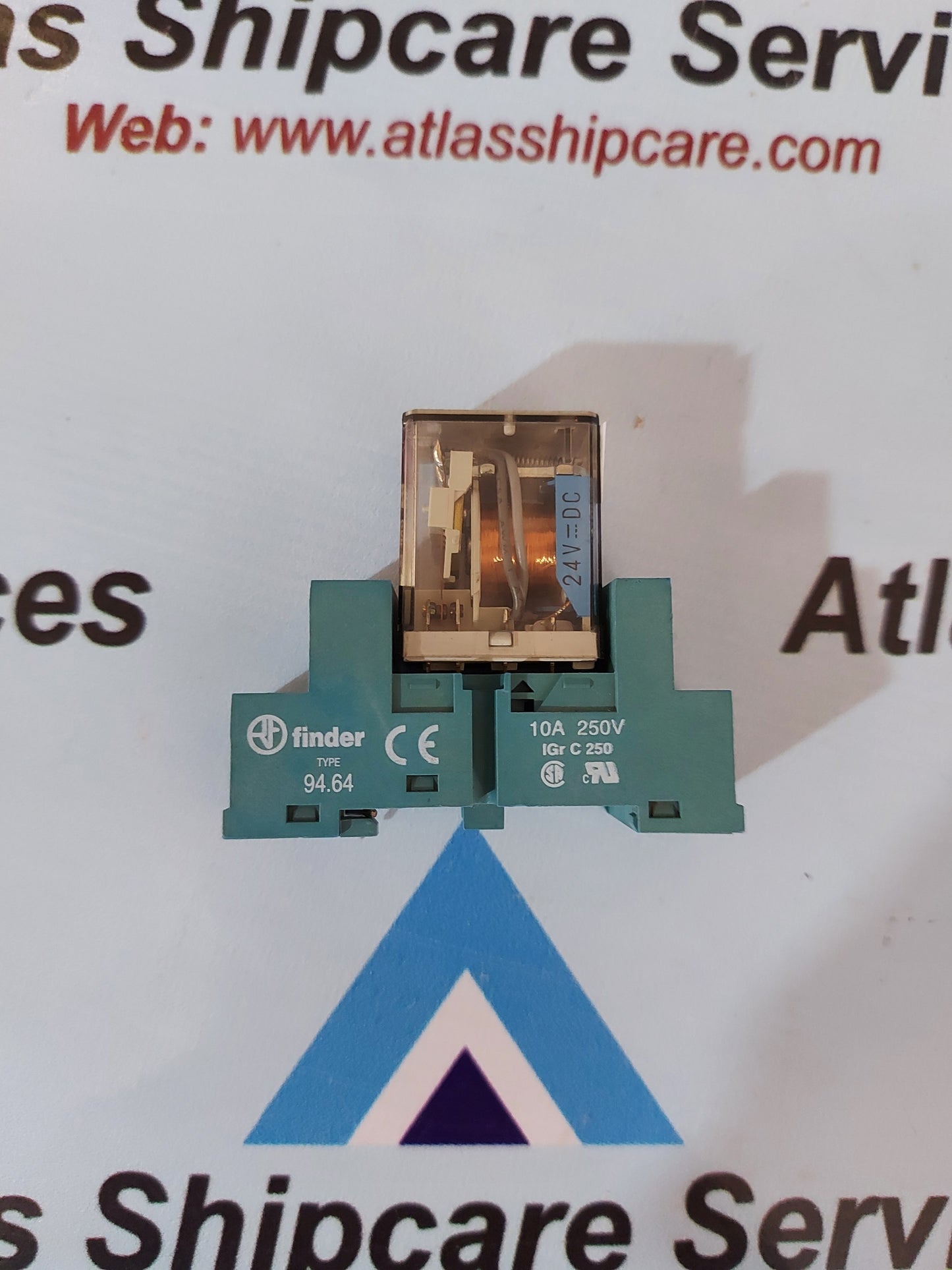 Finder 55.34 Relay With Base 94.64