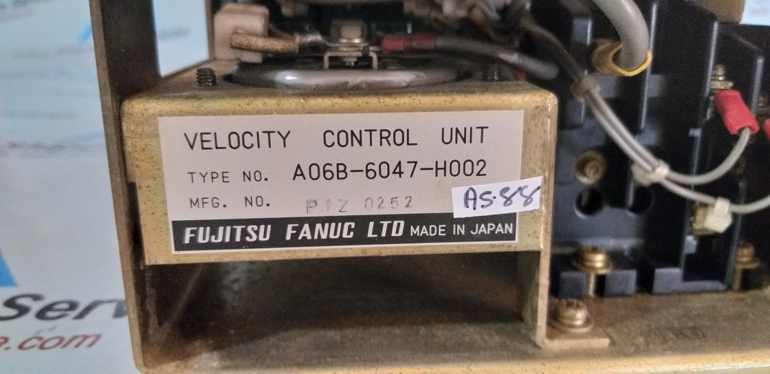 Fujitsu Fanuc A06B-6047-H002 Velocity Control Unit
