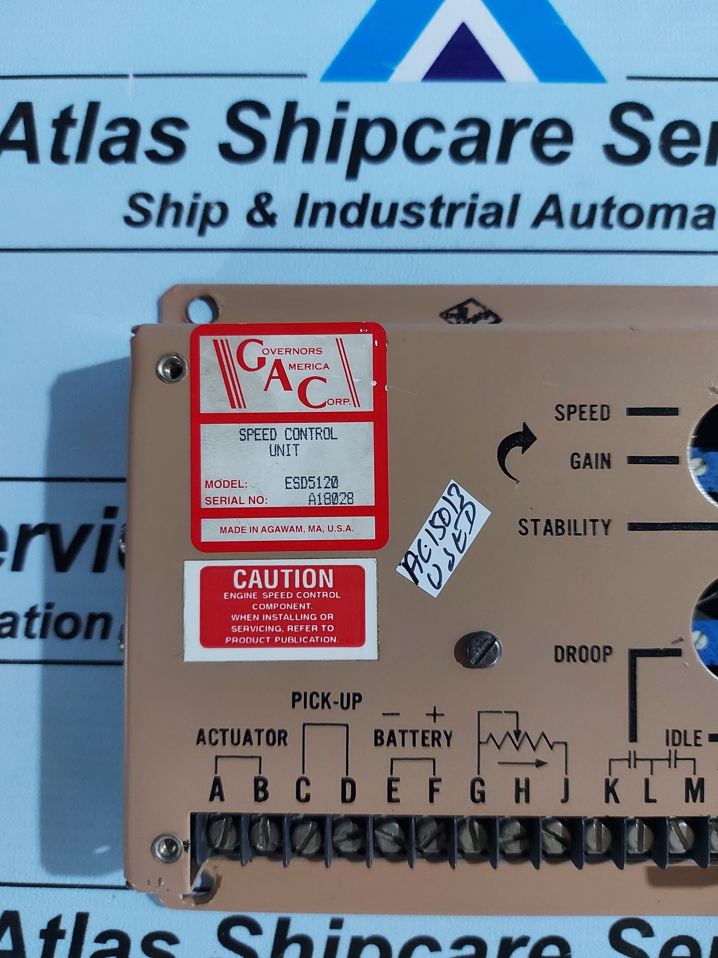 GAC ESD5120 SPEED CONTROL UNIT