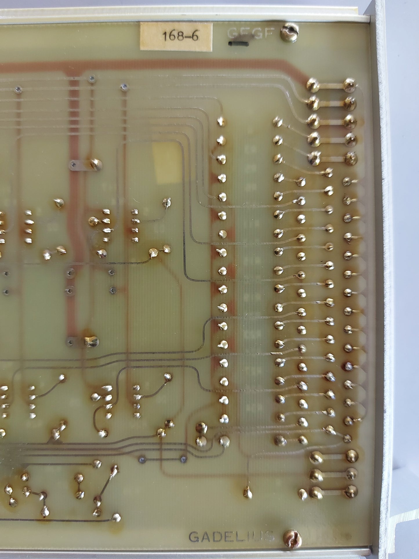 GADELIUS 168-7 GFGF PCB CARD