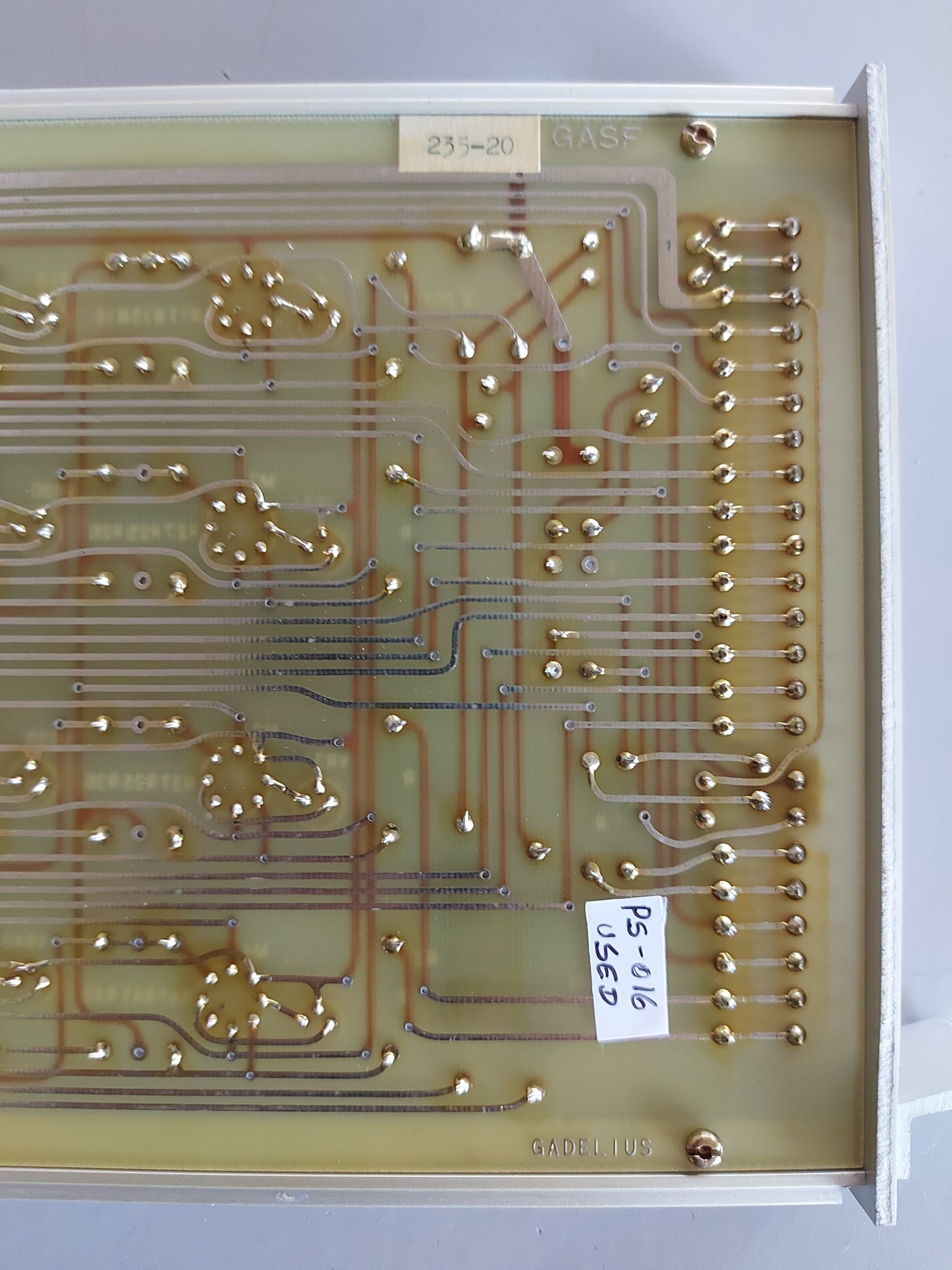 GADELIUS 235-20 GASF PCB CARD