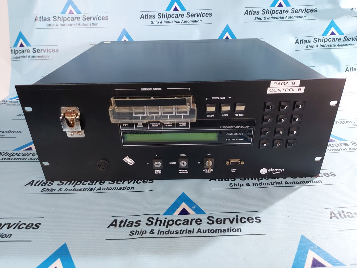 GAI-TRONICS 013-02-0092-007 POWER AMPLIFIER ELEMEC SYSTEMS