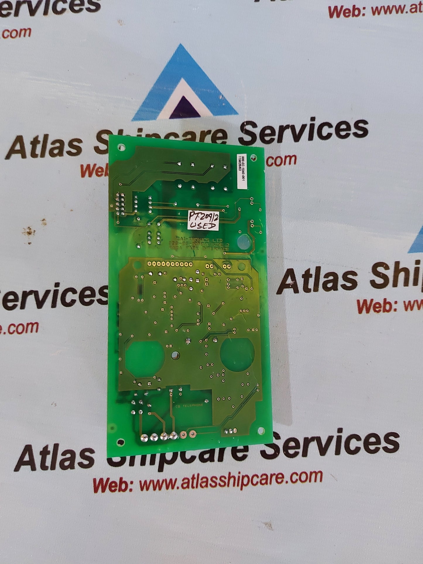 GAI-TRONICS 999-02-1040 PAGA PABX INTERFACE BOARD