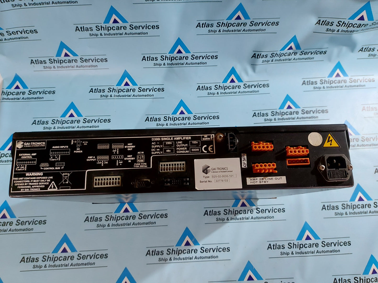 GAI-TRONICS D300i SINGLE AMPLIFIER 025-02-0030-101