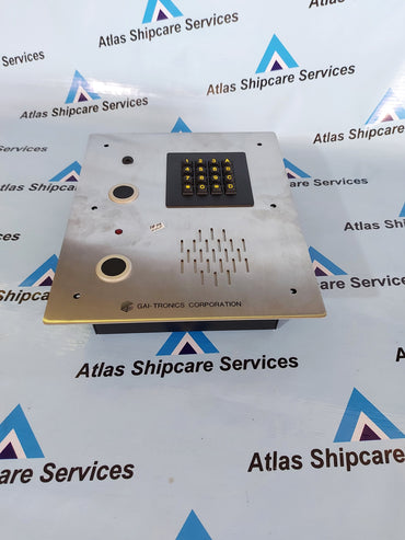 GAI-TRONICS DHF-204 HANDSFREE DIG. INTERCOM KEYPAD 2 BUTTON