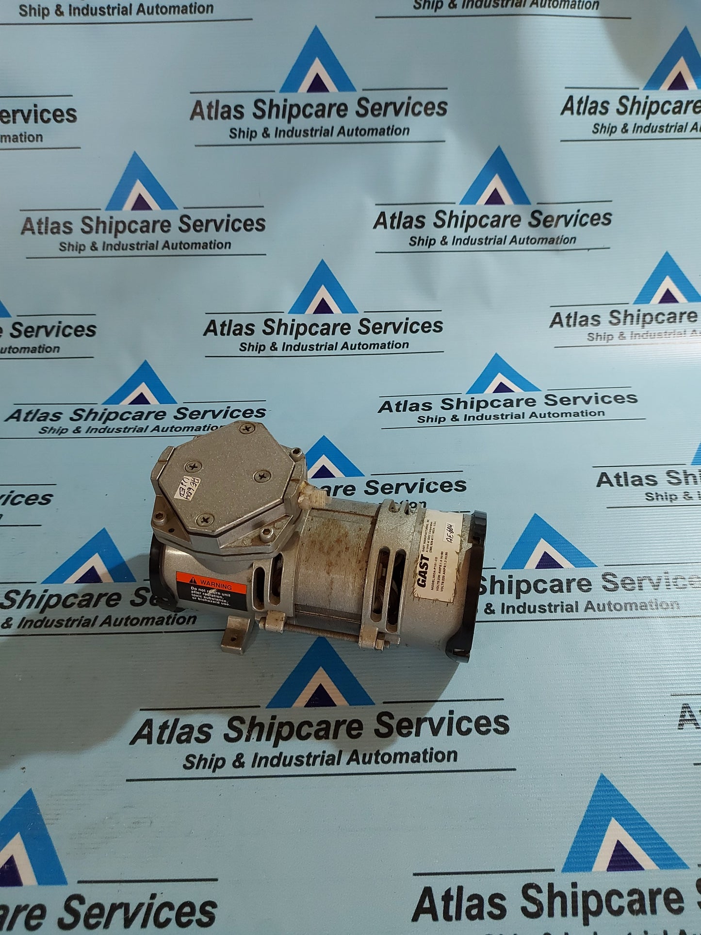 GAST MOA-P101-CD AIR COMPRESSOR VACUUM PUMP