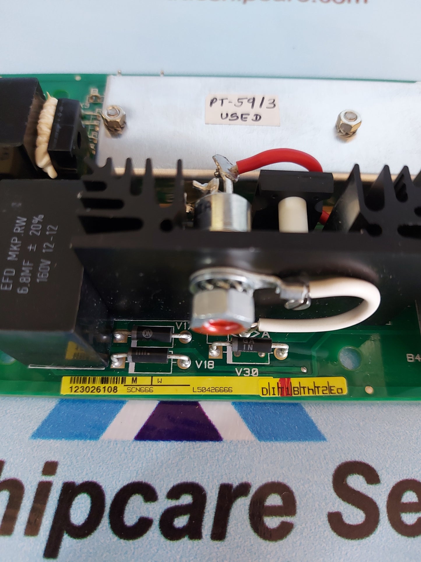GE ALSTOM SCN666 THYRISTOR FIRING CARD
