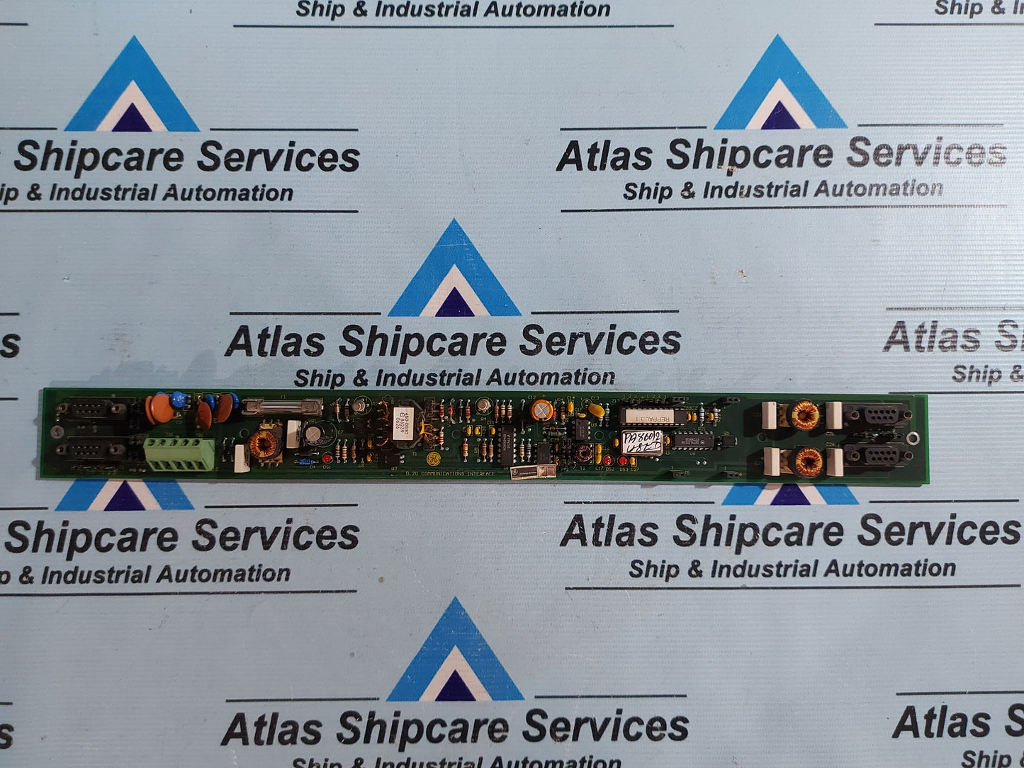GE D.20 COMMUNICATIONS INTERFACE PCB CARD