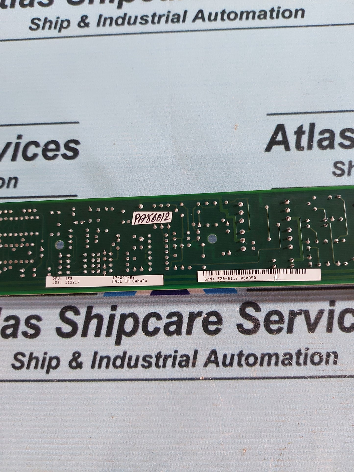 GE D.20 COMMUNICATIONS INTERFACE PCB CARD