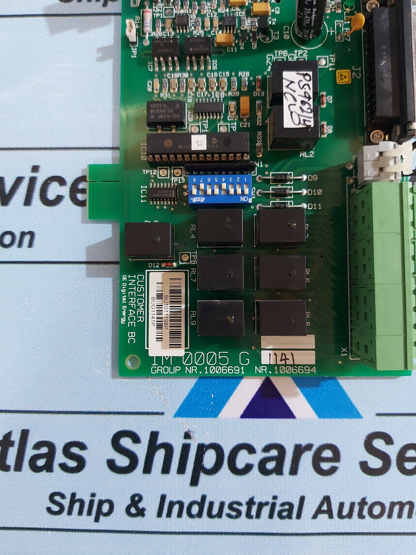 GE DIGITAL ENERGY IM 0005 G 1006691 CUSTOMERS INTERFACE BOARD