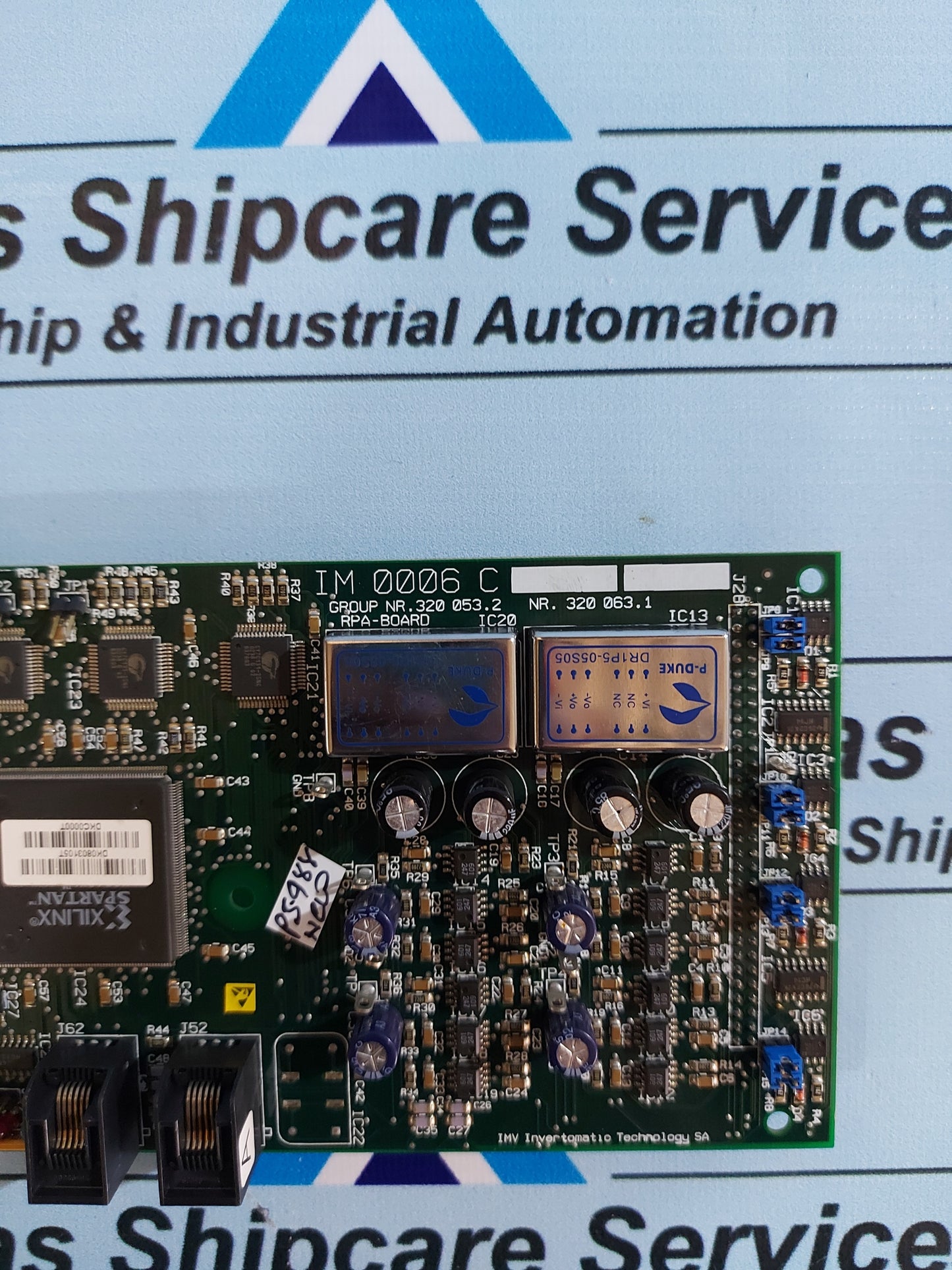 GE DIGITAL ENERGY IM 0006 C 320053.2 RPA-BOARD