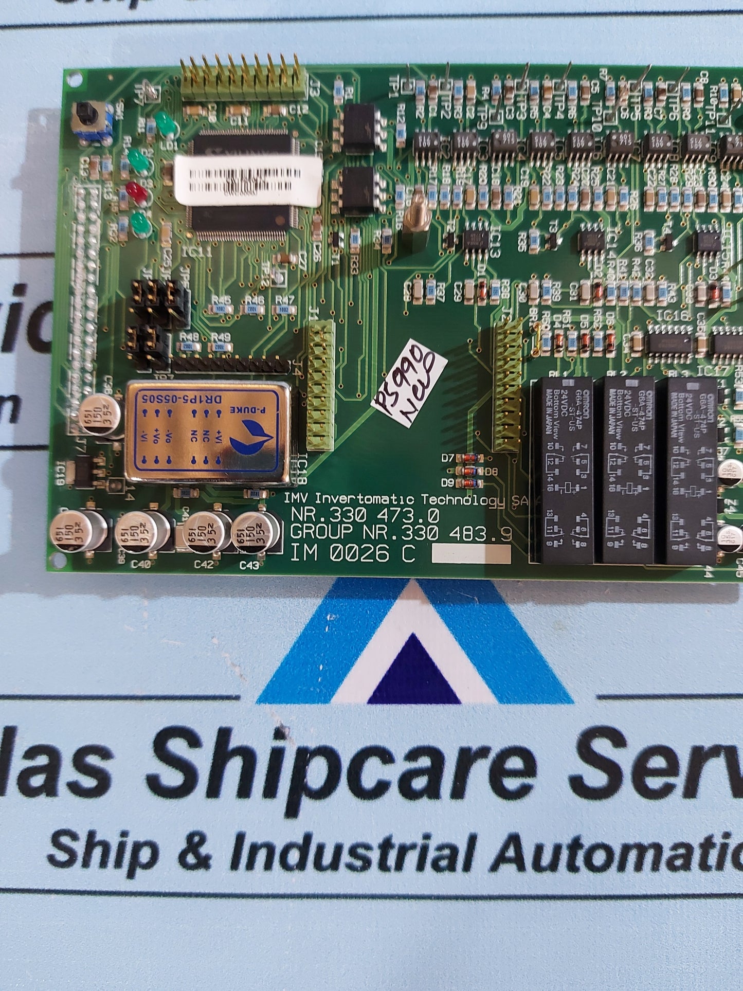 GE DIGITAL ENERGY IM 0026 C 330483.9 PCB CARD