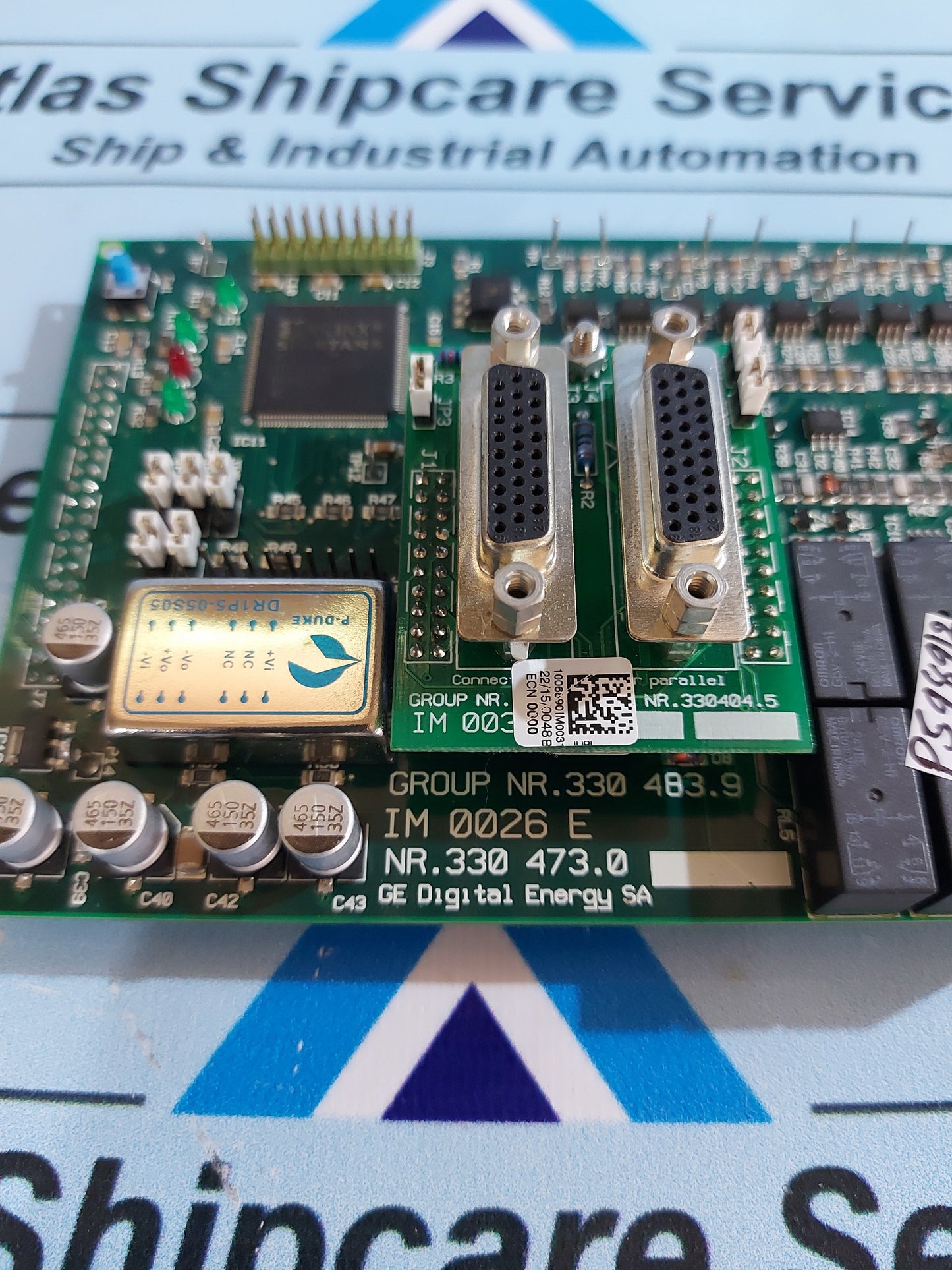 GE DIGITAL ENERGY IM 0026 E 330483.9 PCB BOARD