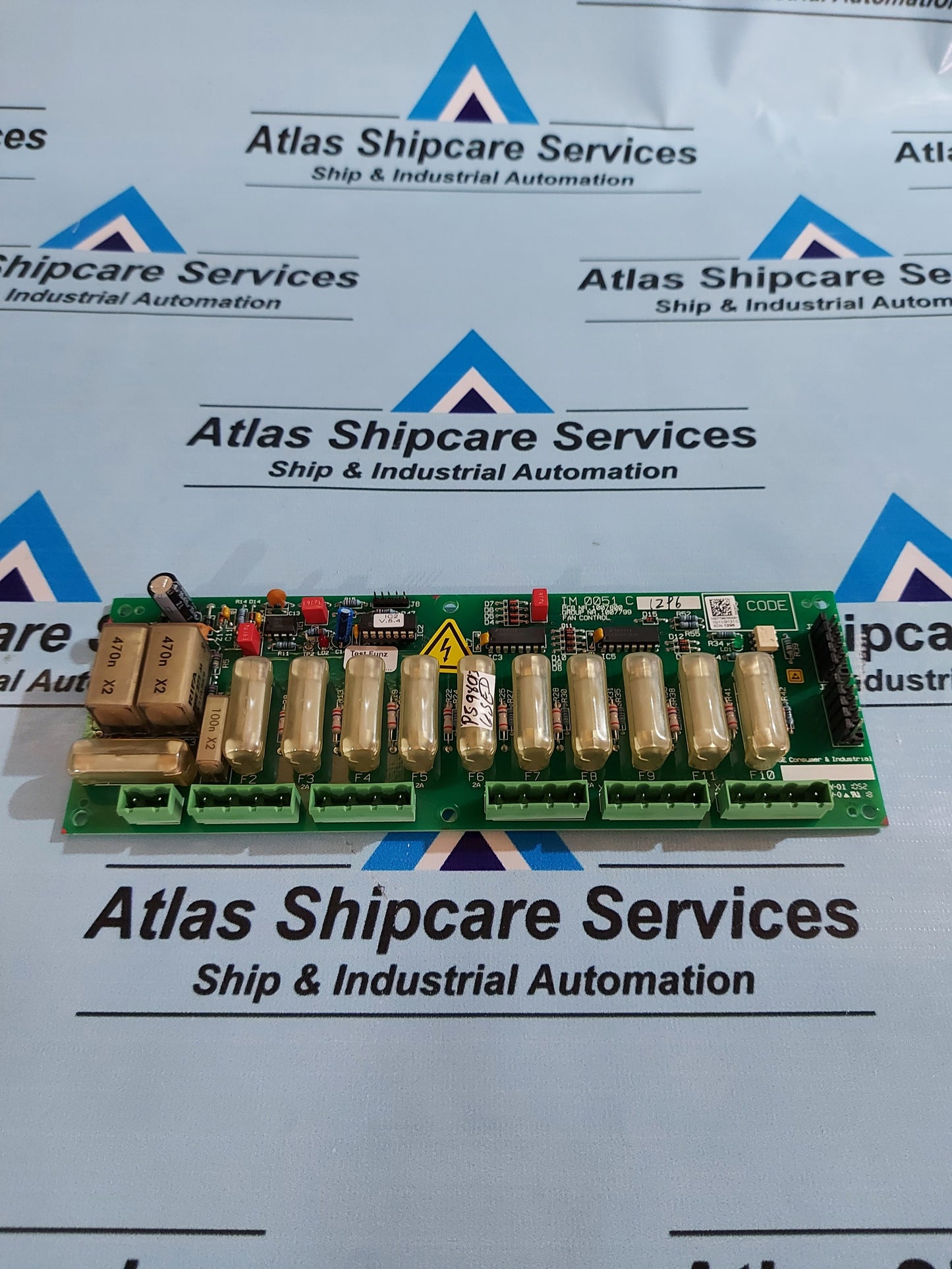 GE DIGITAL ENERGY IM 0051 C 1007799 FAN CONTROL BOARD