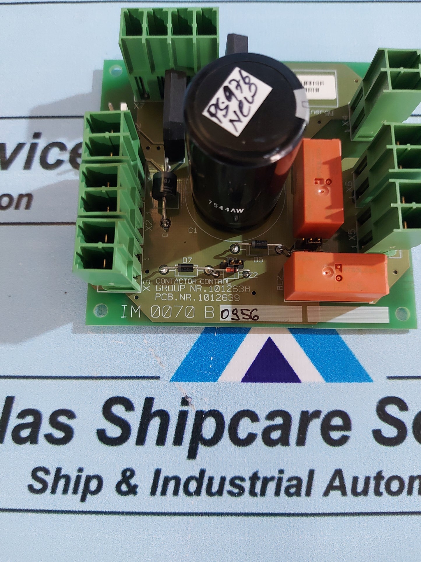 GE DIGITAL ENERGY IM 0070 B 1012638 CONTACTOR CONTROL BOARD