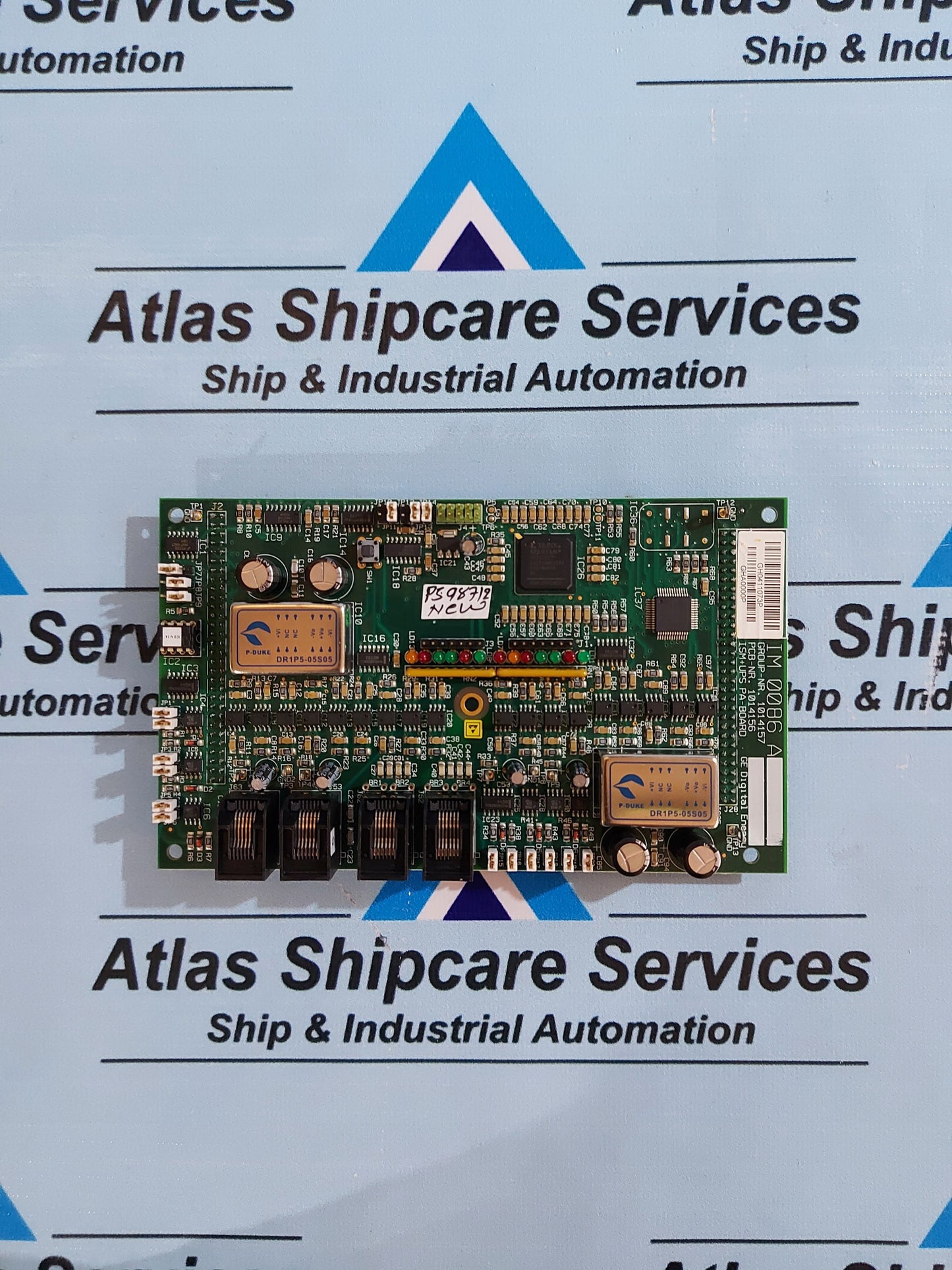 GE DIGITAL ENERGY IM 0086 A 1014157 ISM+UPS PA-BOARD